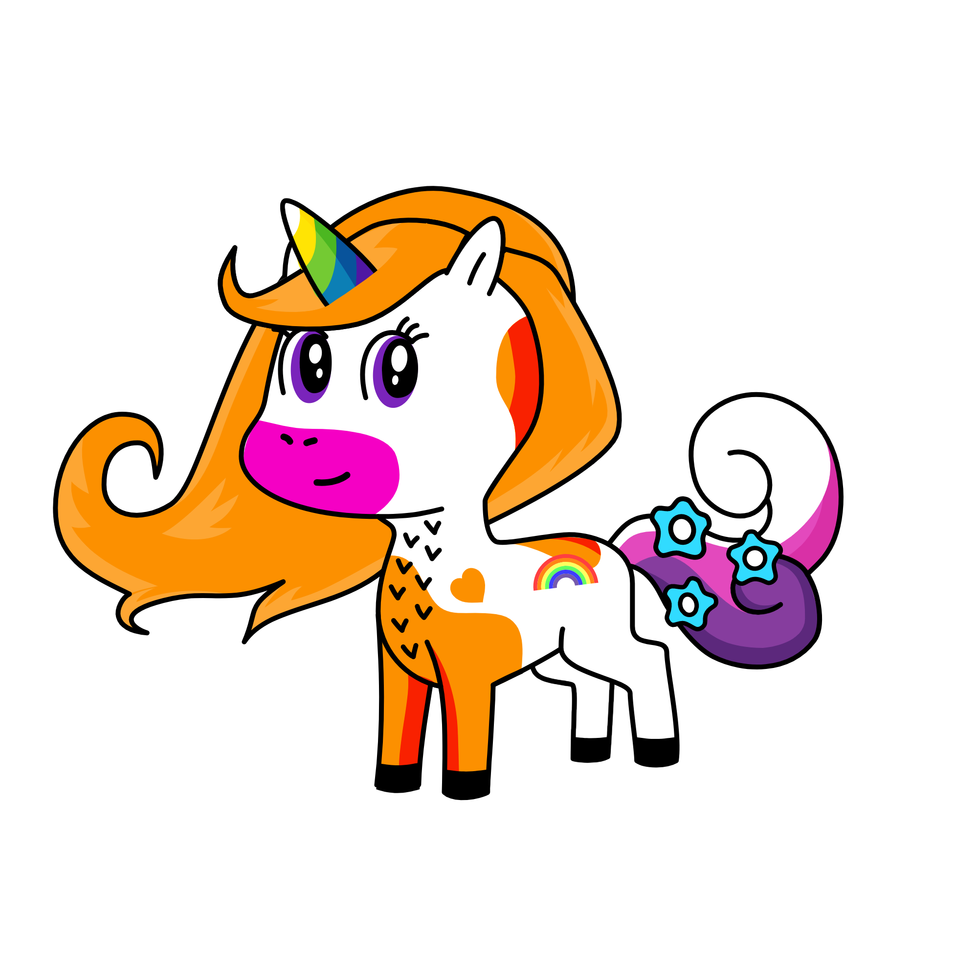 arcoiris, the unicorn