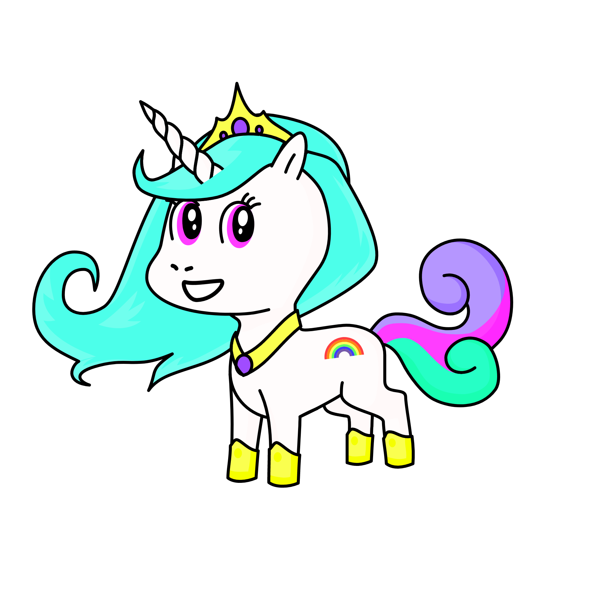 Princess Celestia, the unicorn