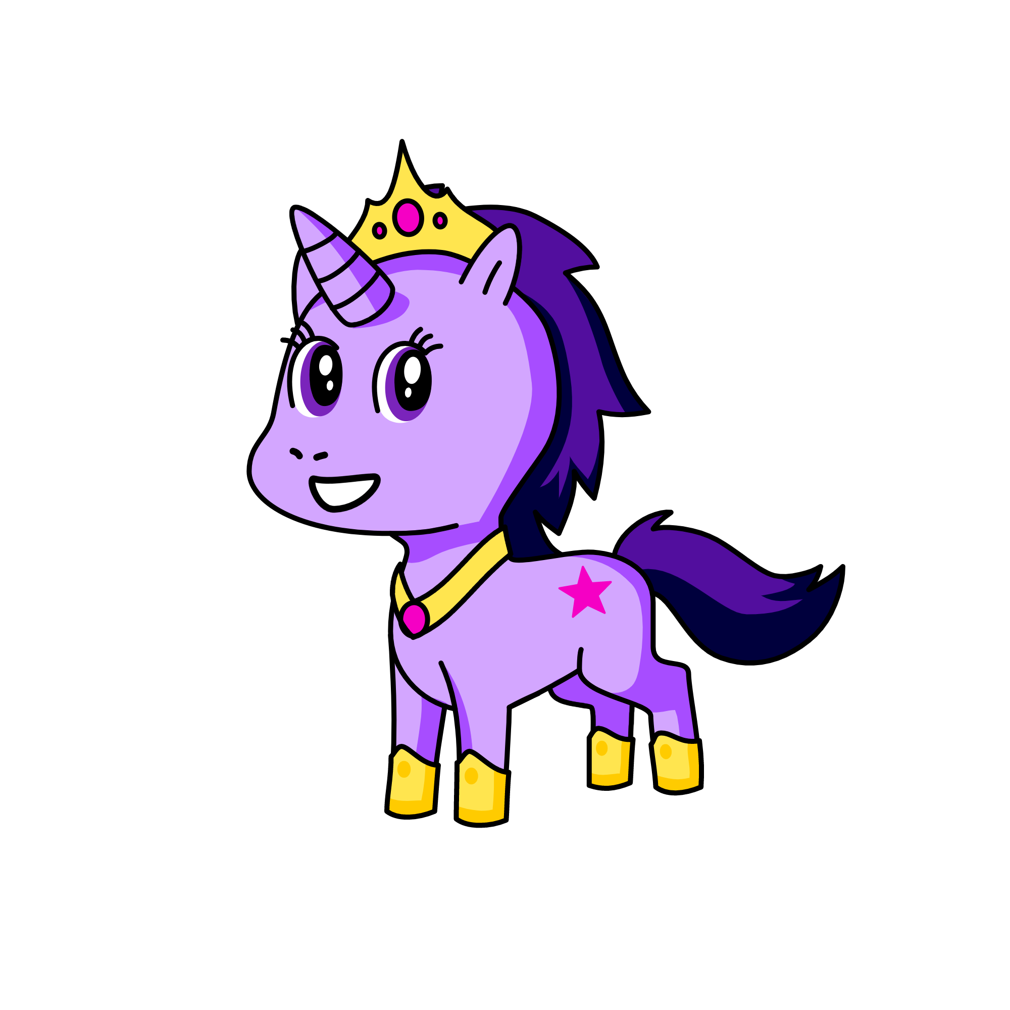 Princess Twilight Sparkle, the unicorn