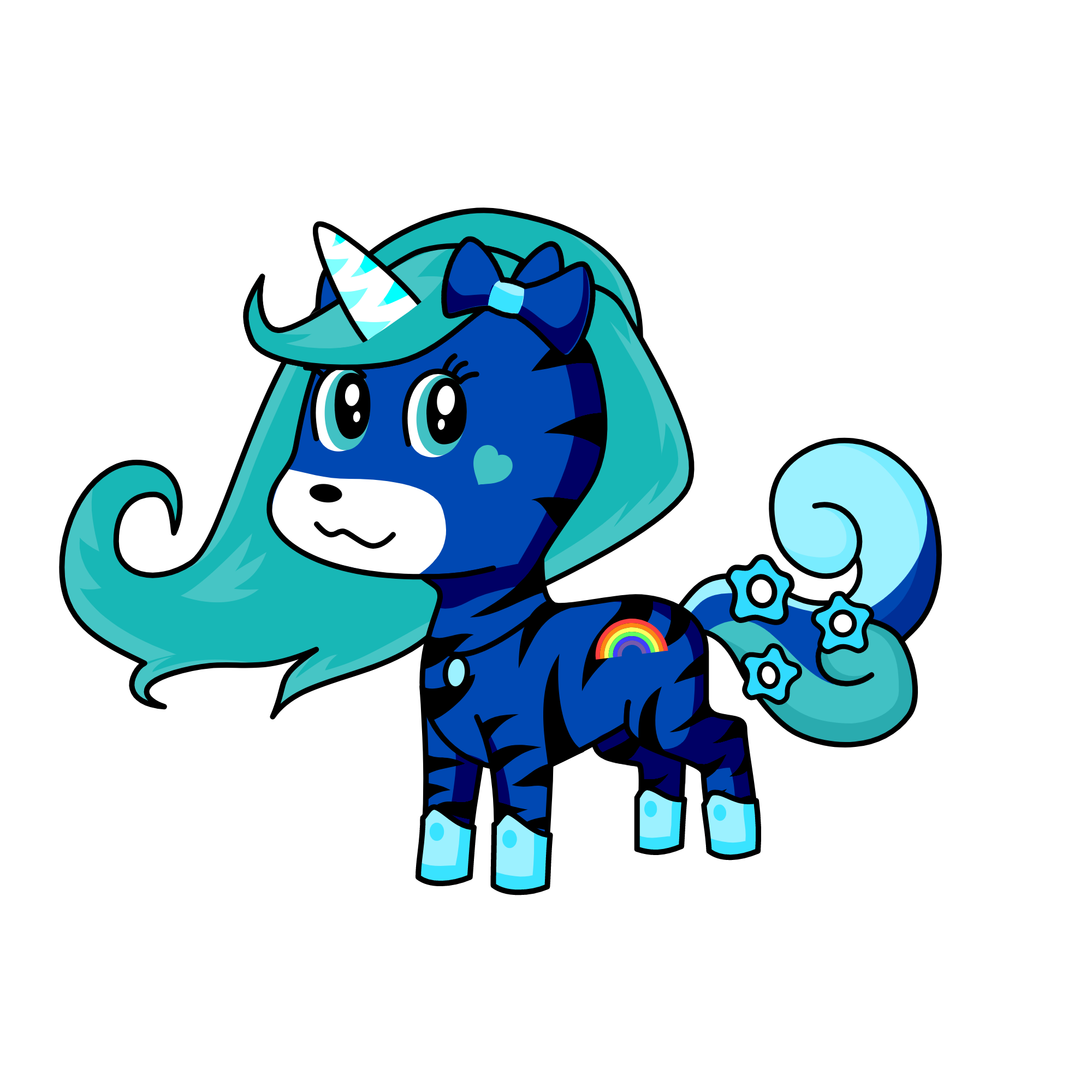 fuutim dash, the unicorn