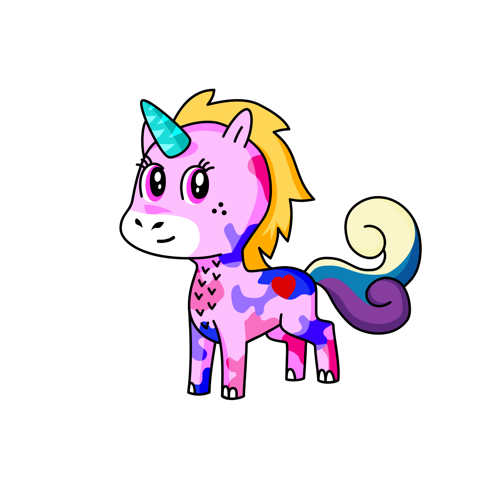 Sparkle, the unicorn