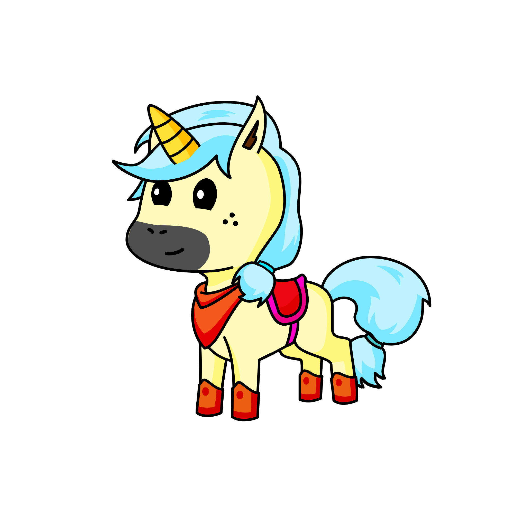 ICY, the unicorn
