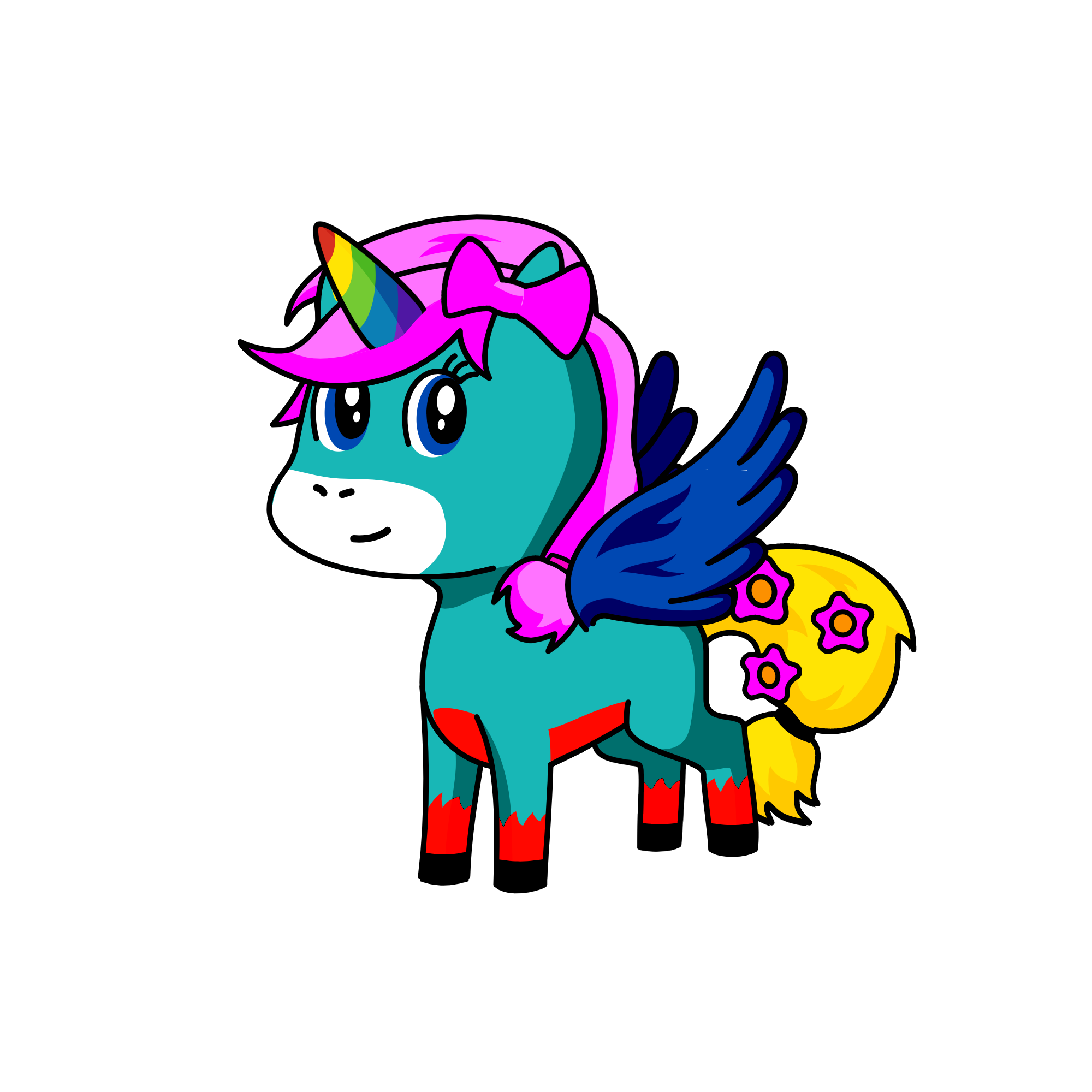 Keisha, the unicorn