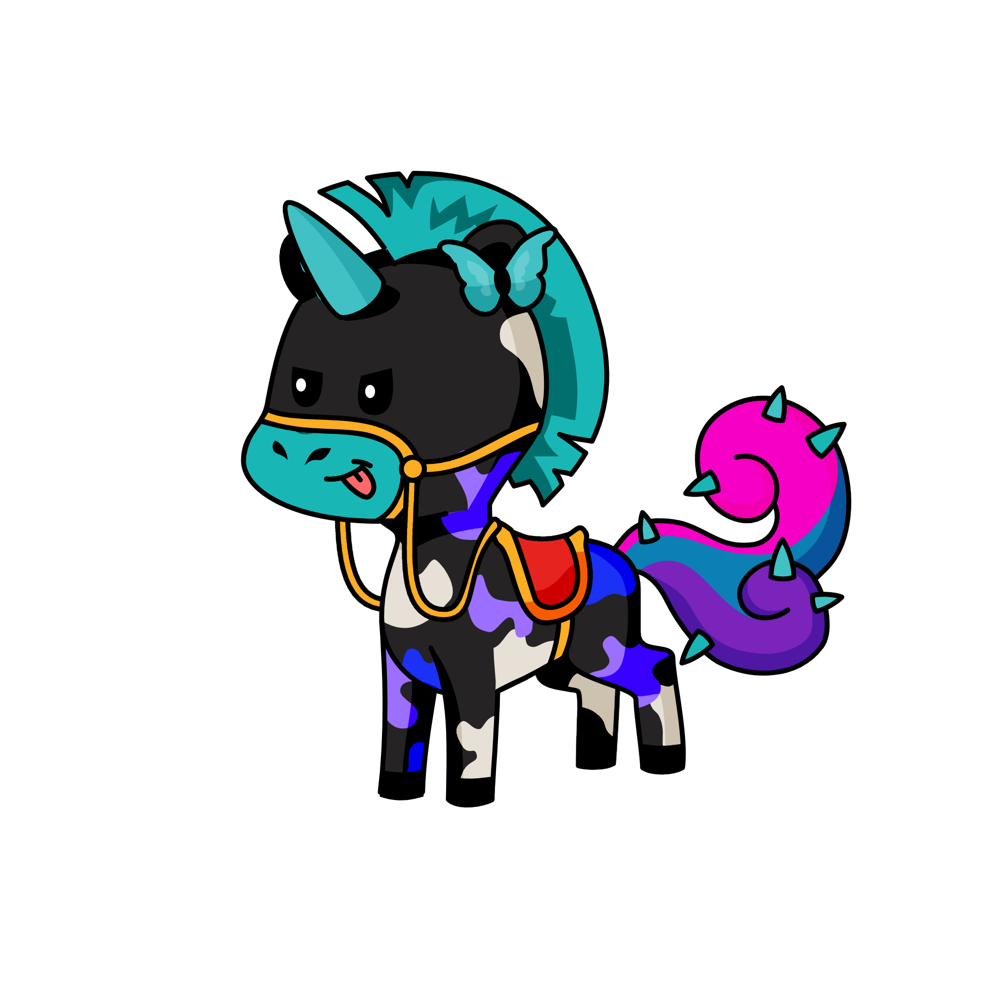 Aaleyah, the unicorn