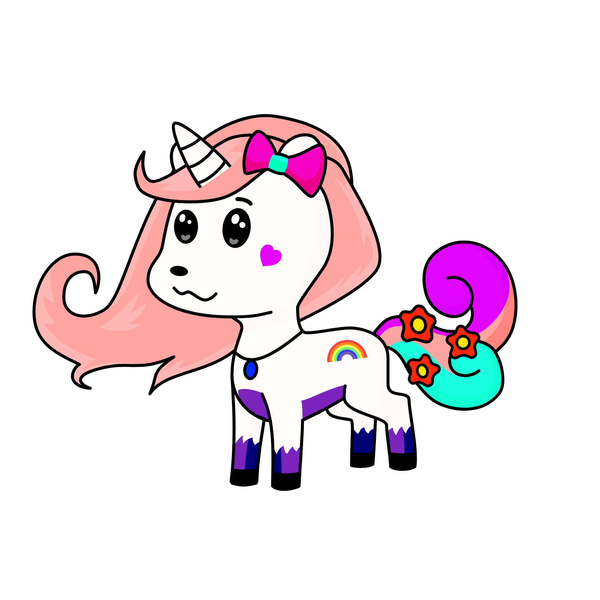 Lilly, the unicorn