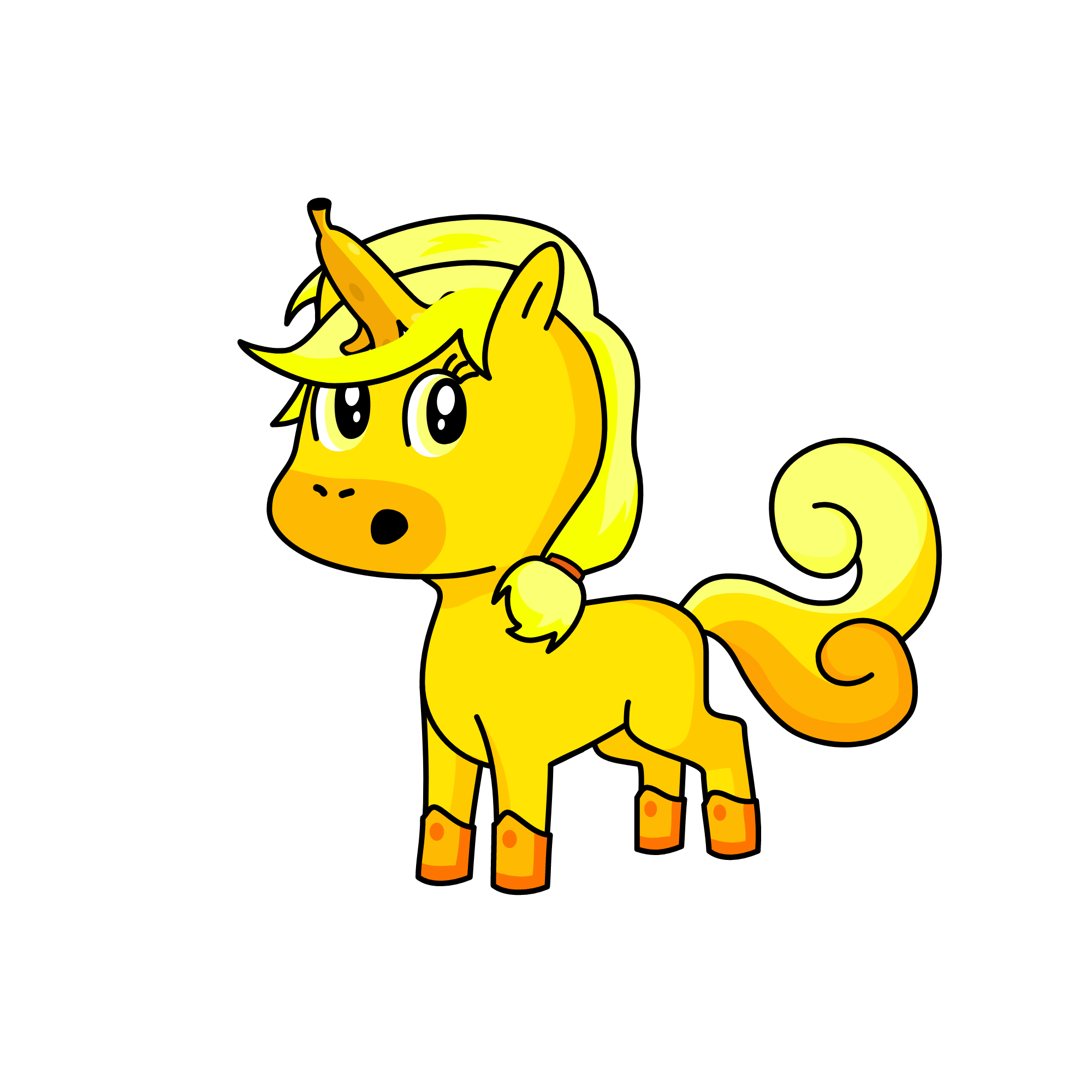 banana split, the unicorn