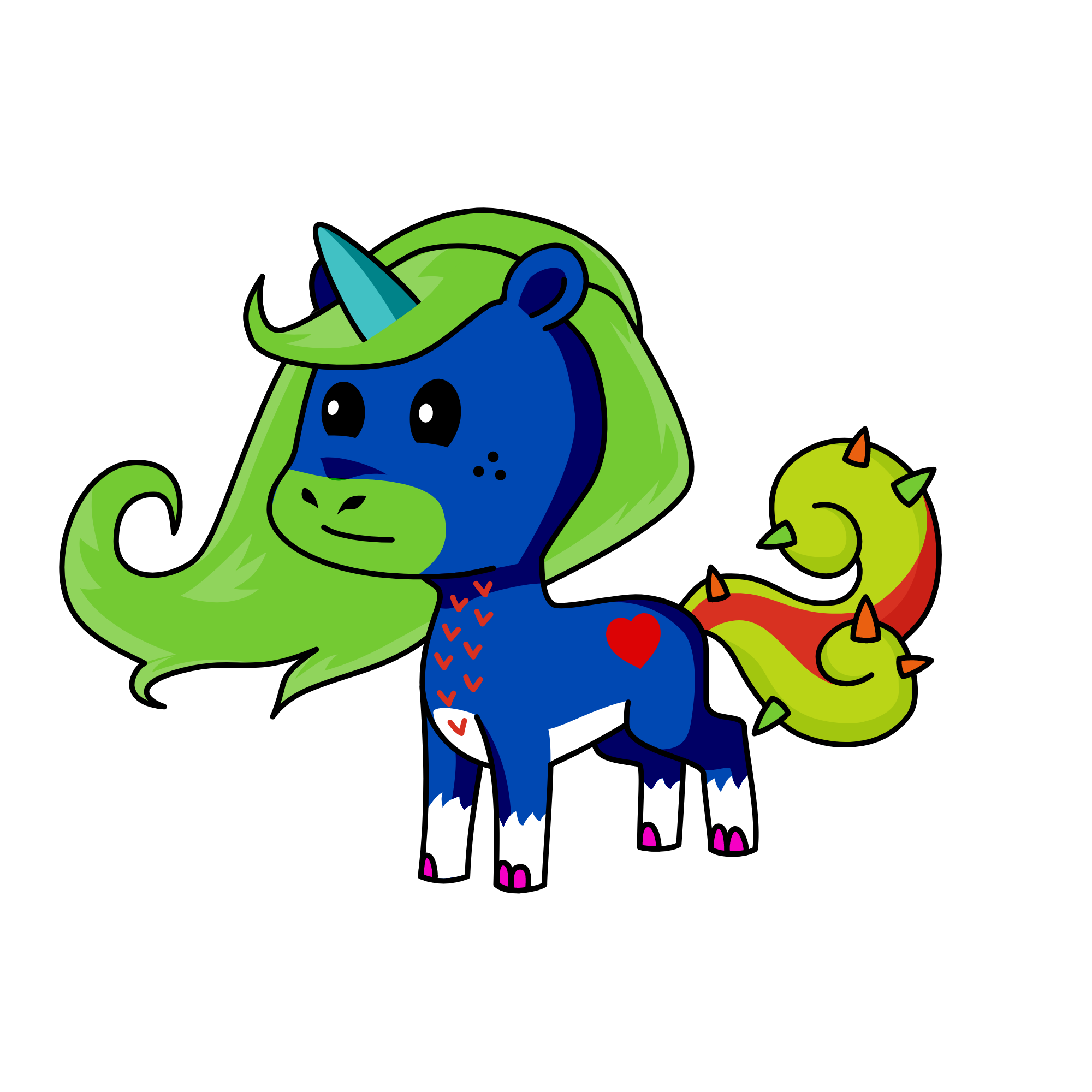  , the unicorn