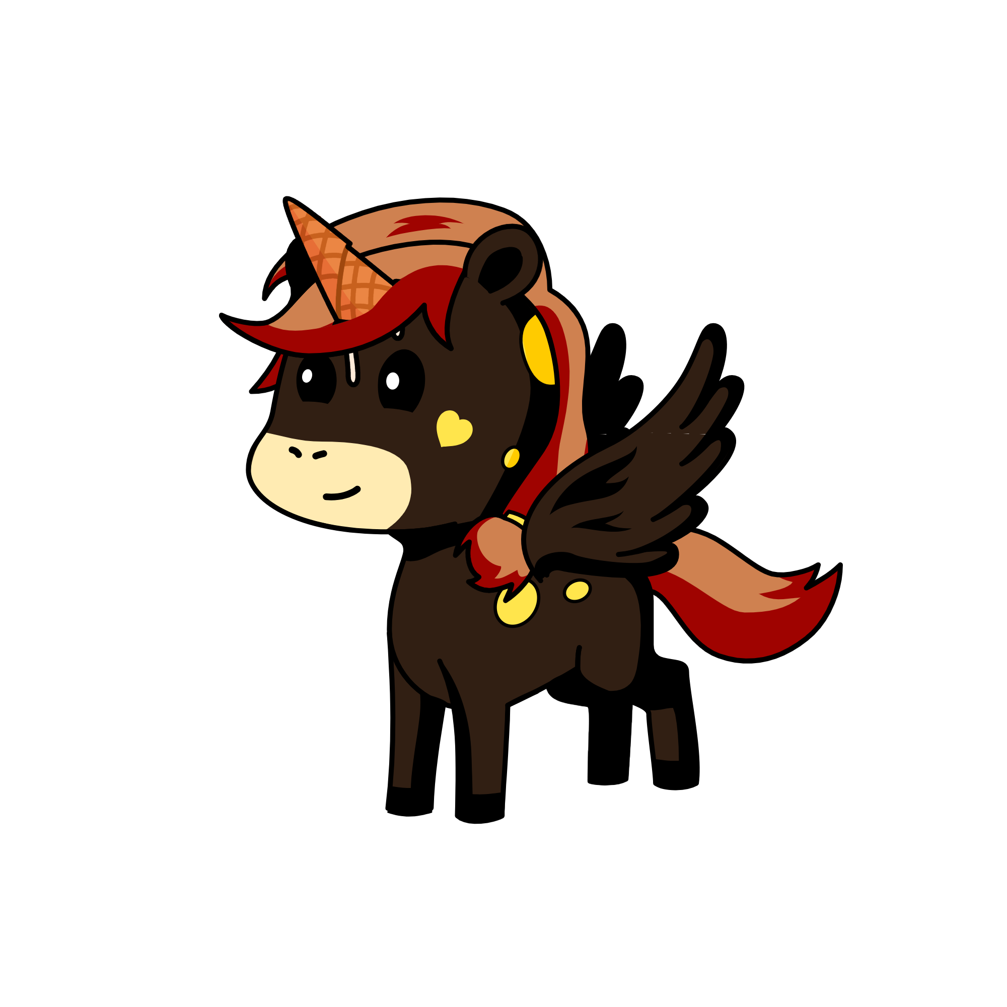 Dalila, the unicorn