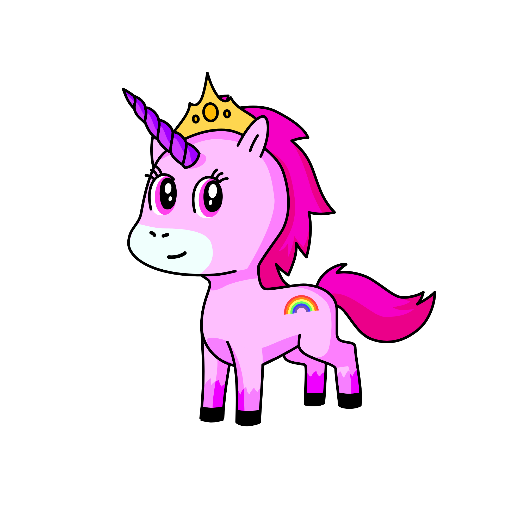 Lucky, the unicorn