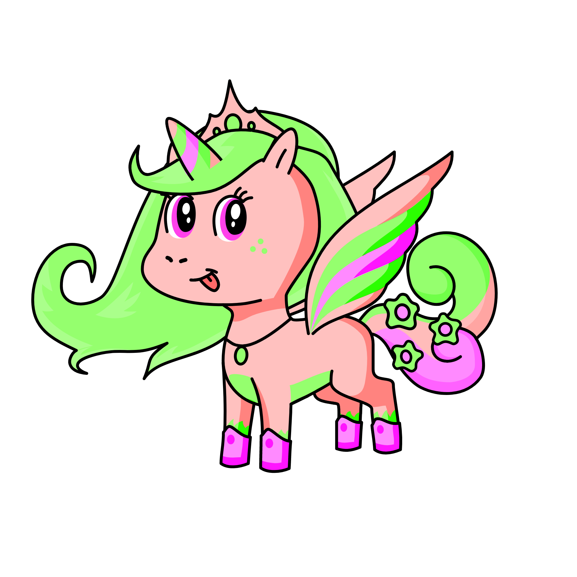 evelyn, the unicorn