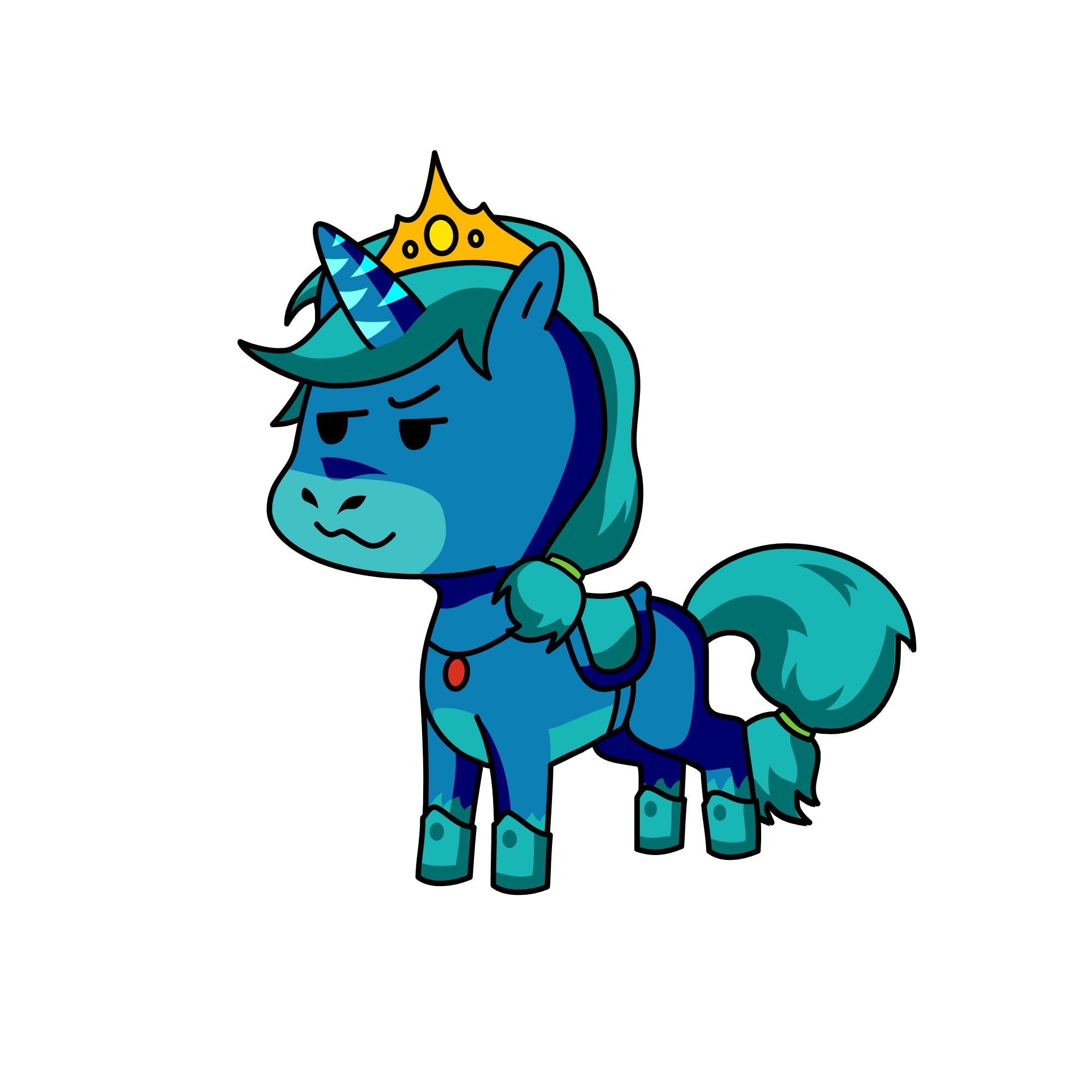 moon, the unicorn
