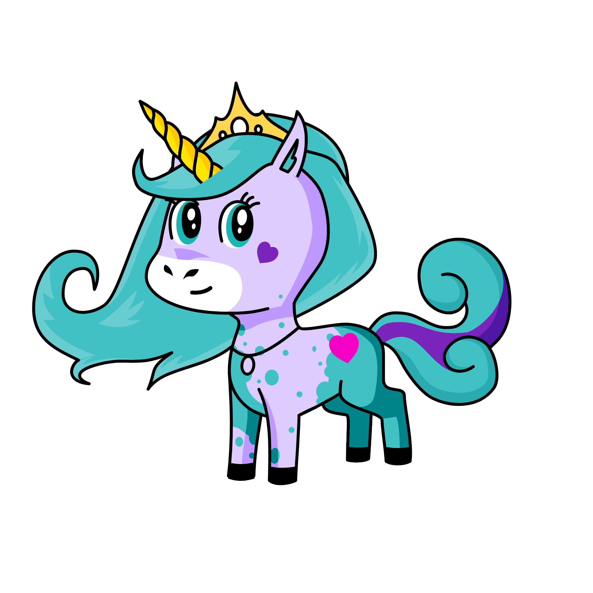 lovely unicorn, the unicorn