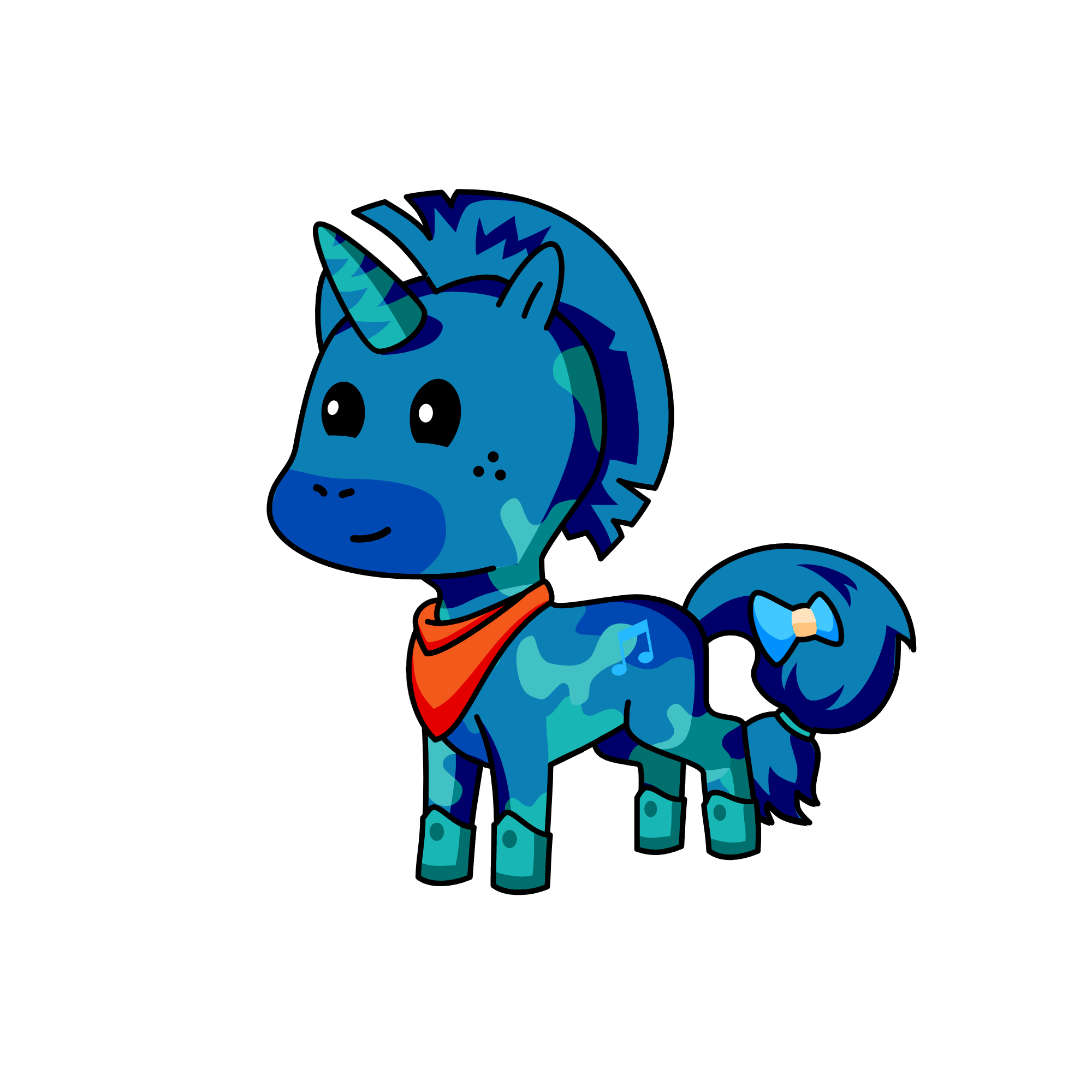 Luna, the unicorn
