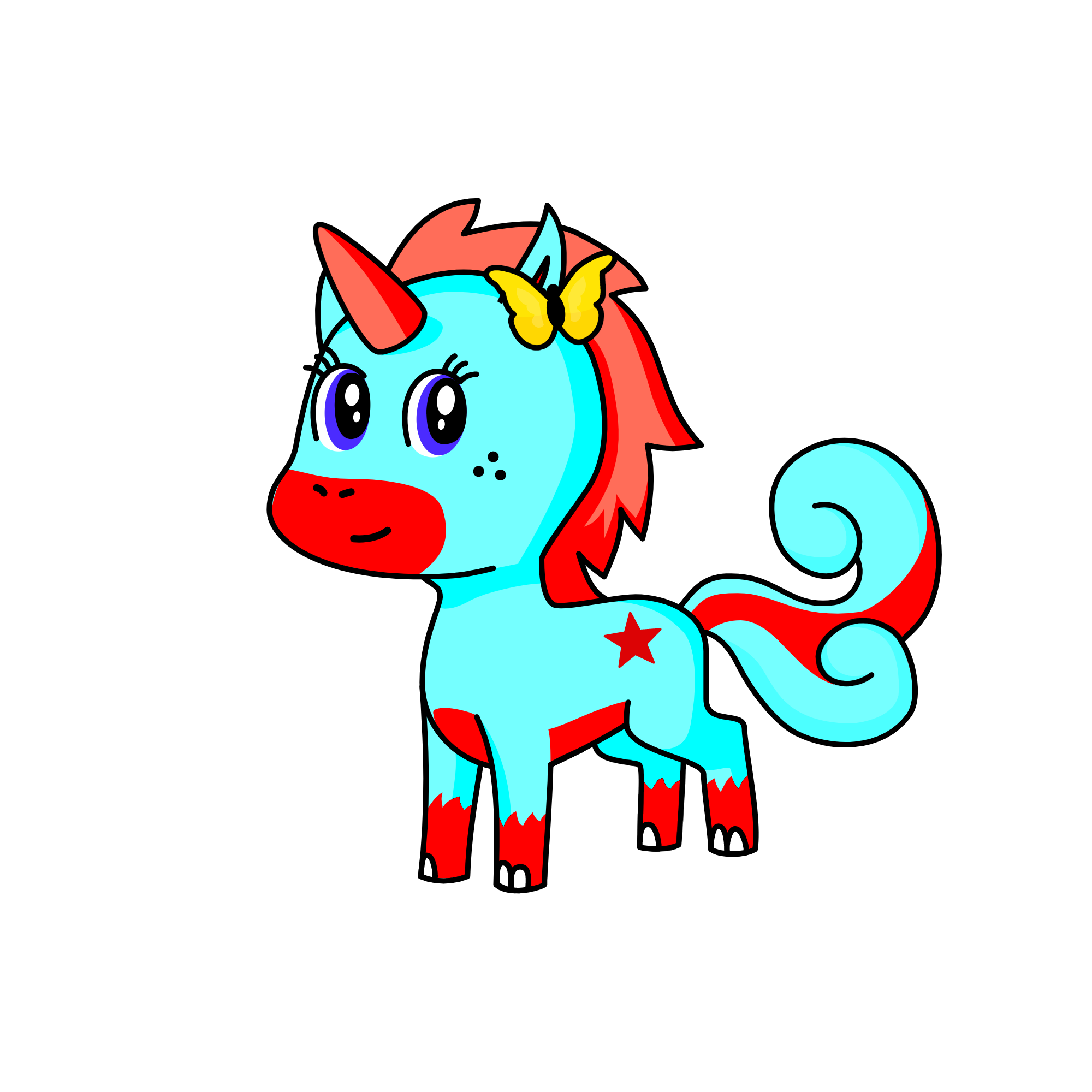 maman, the unicorn