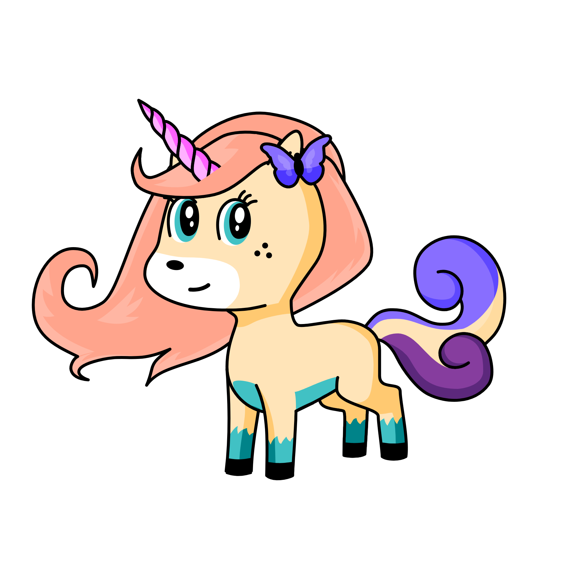 plumsy, the unicorn