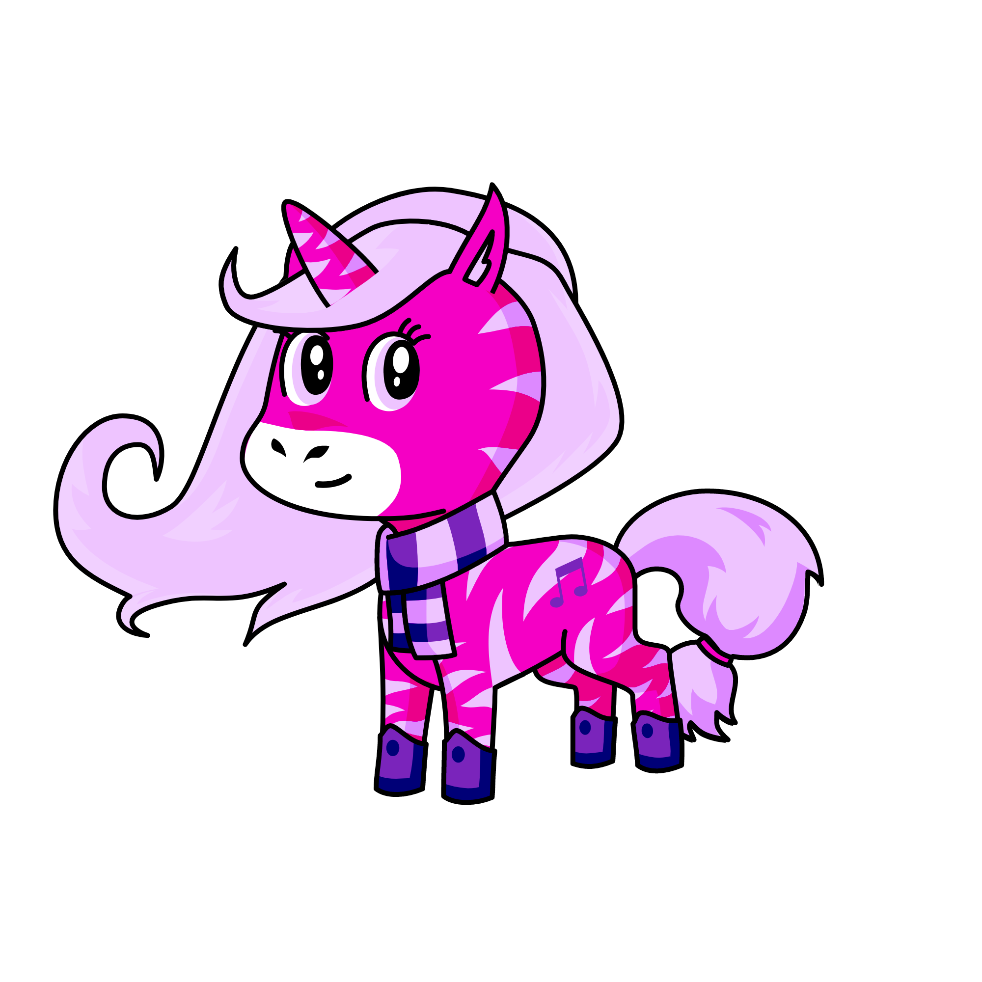 tulip, the unicorn