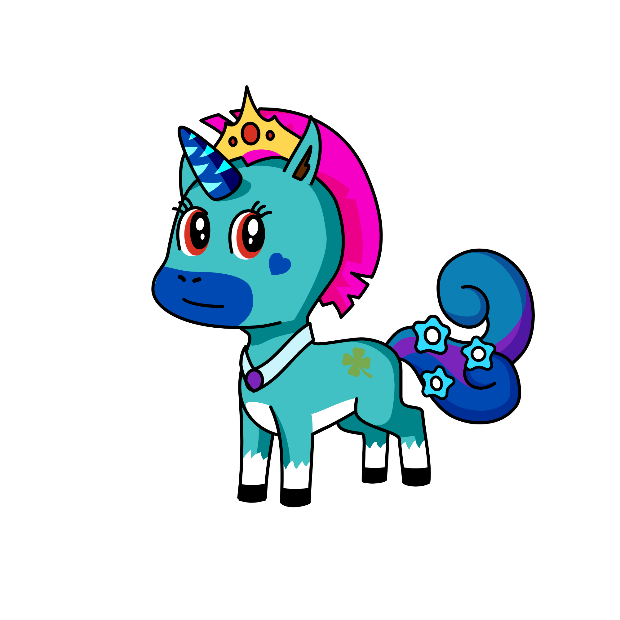 Snowflake, the unicorn