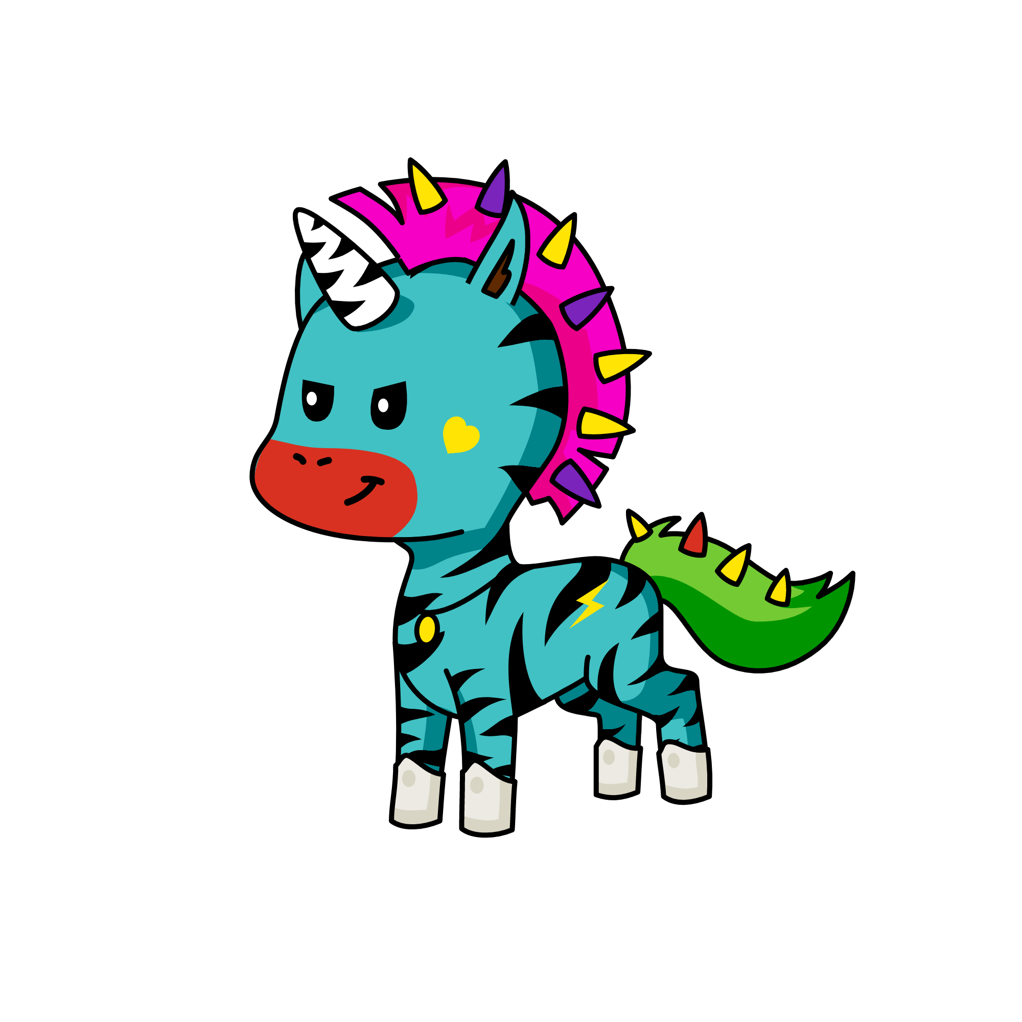 War in the dark, the unicorn