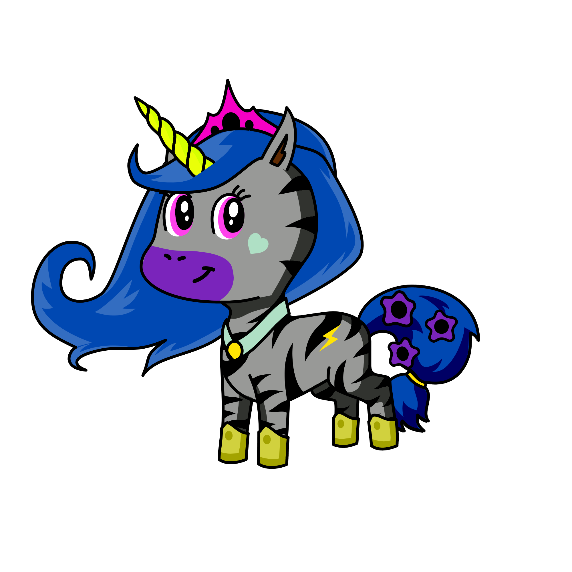 Midnight, the unicorn