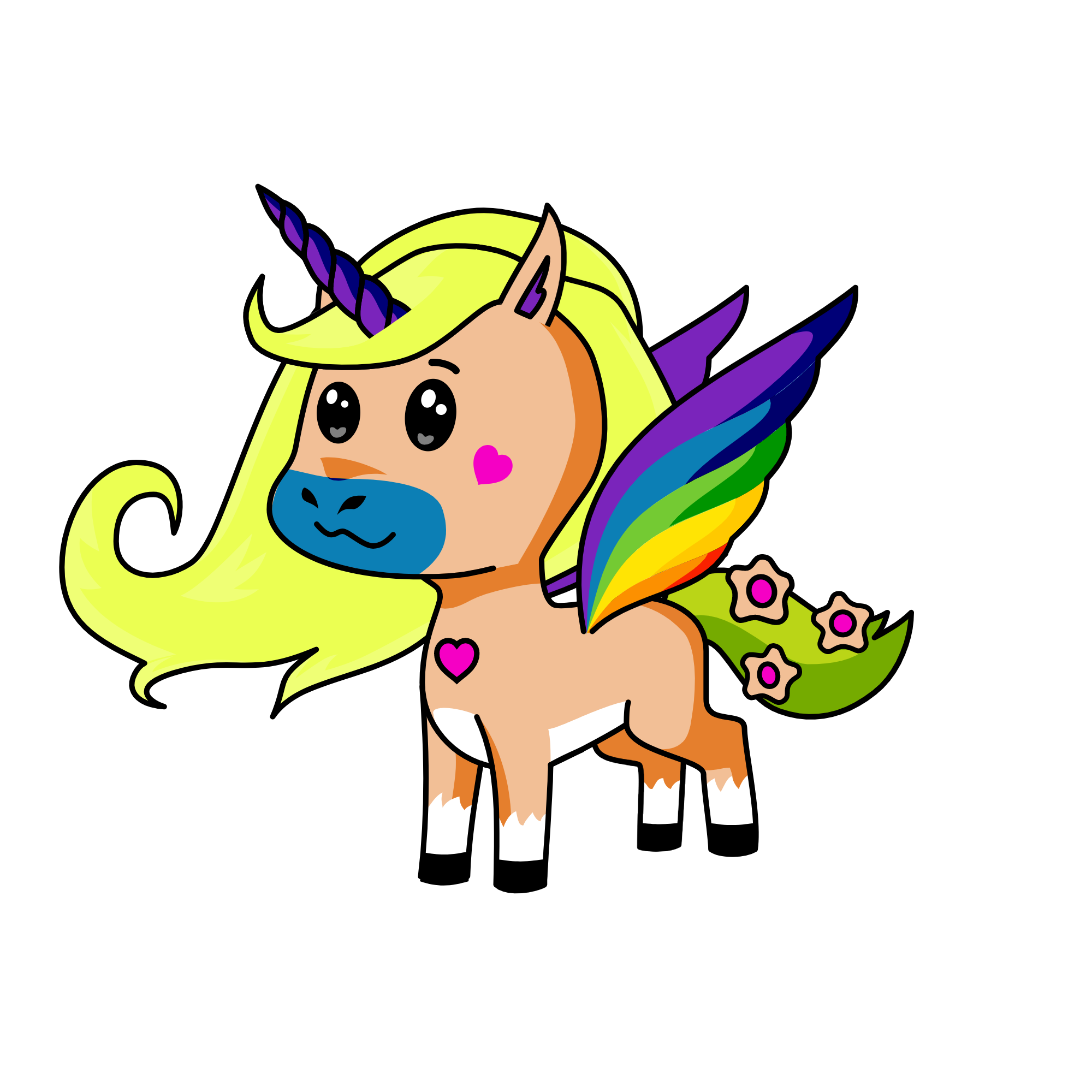 oh ya!, the unicorn