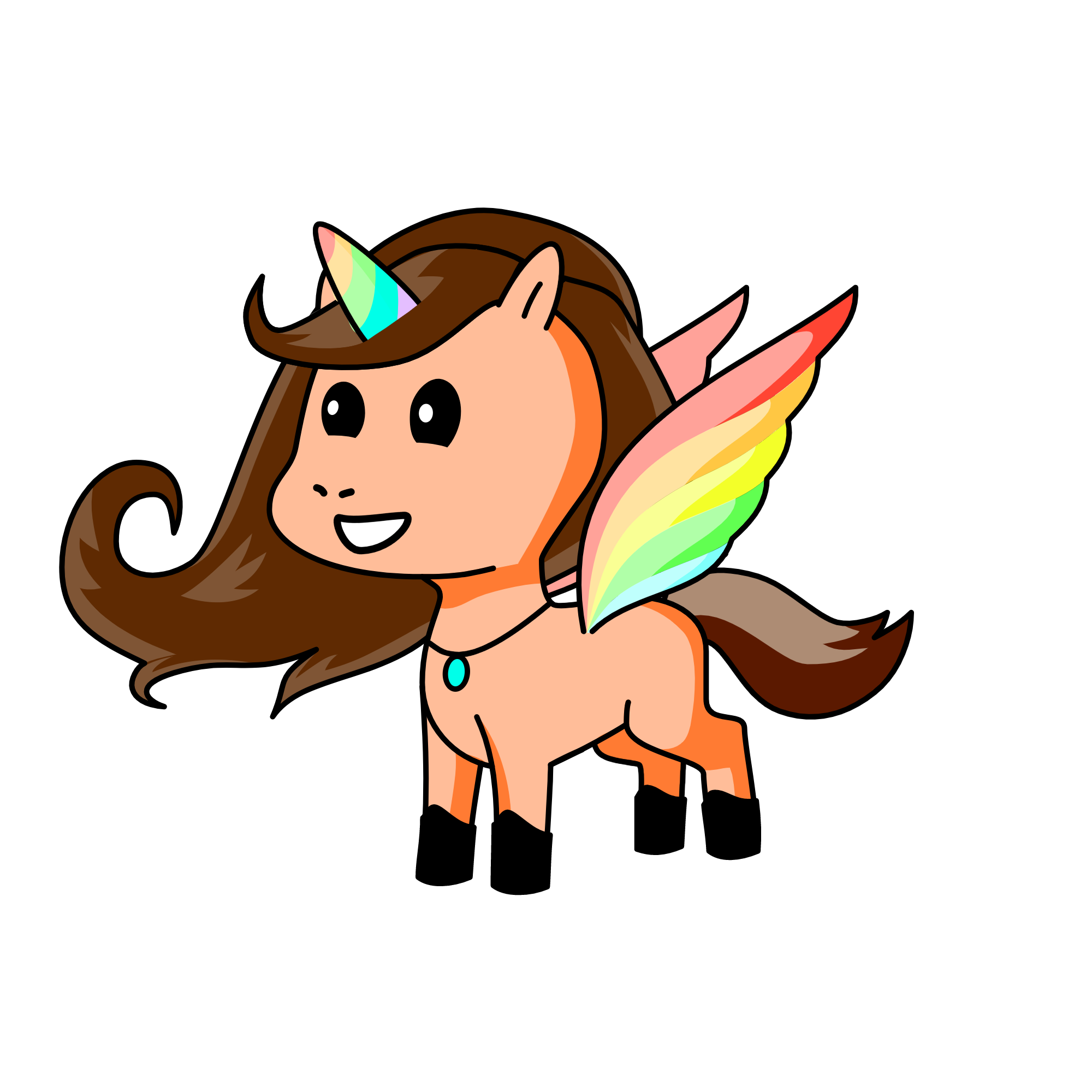 Emma (Me as a younicorn), the unicorn