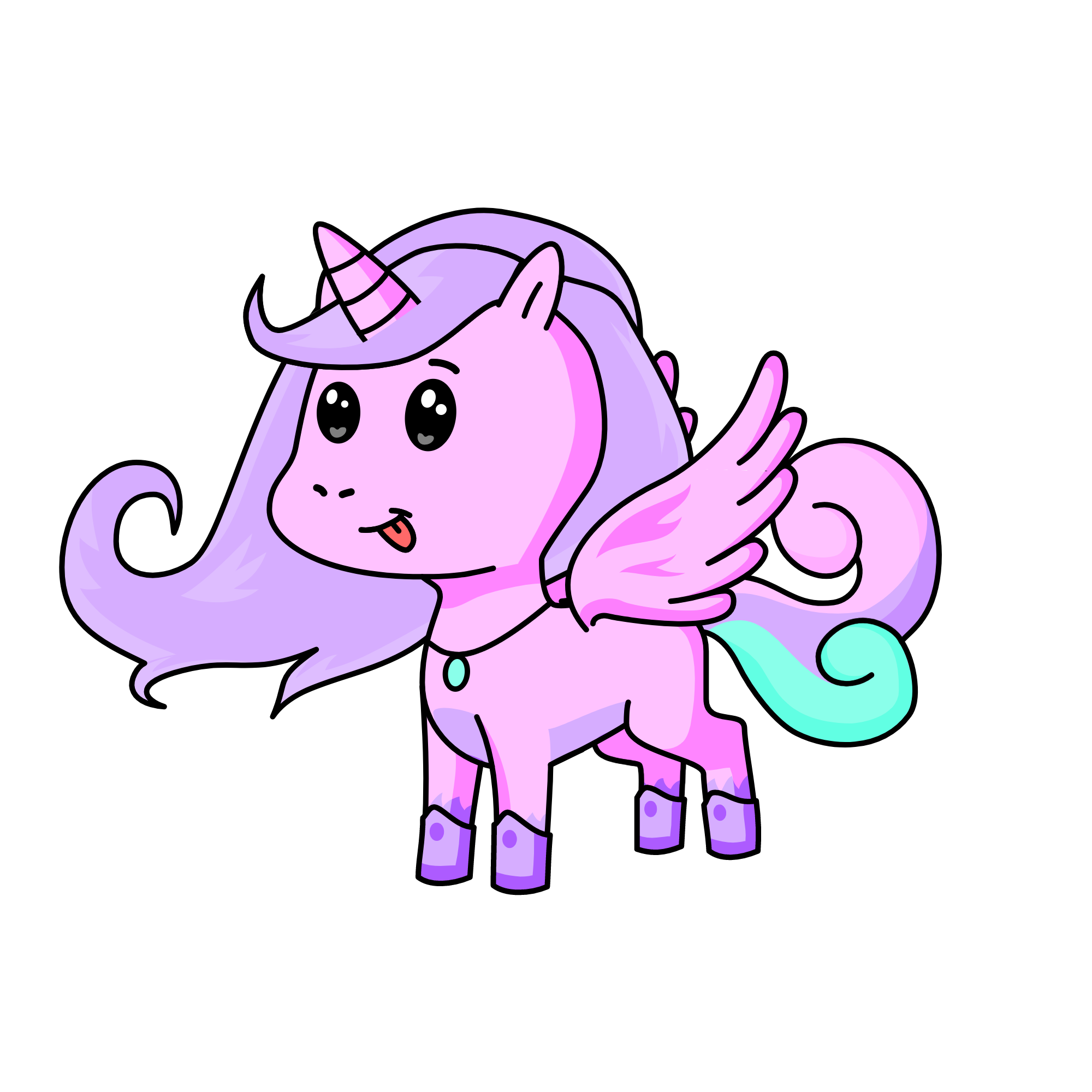 cotton candy, the unicorn