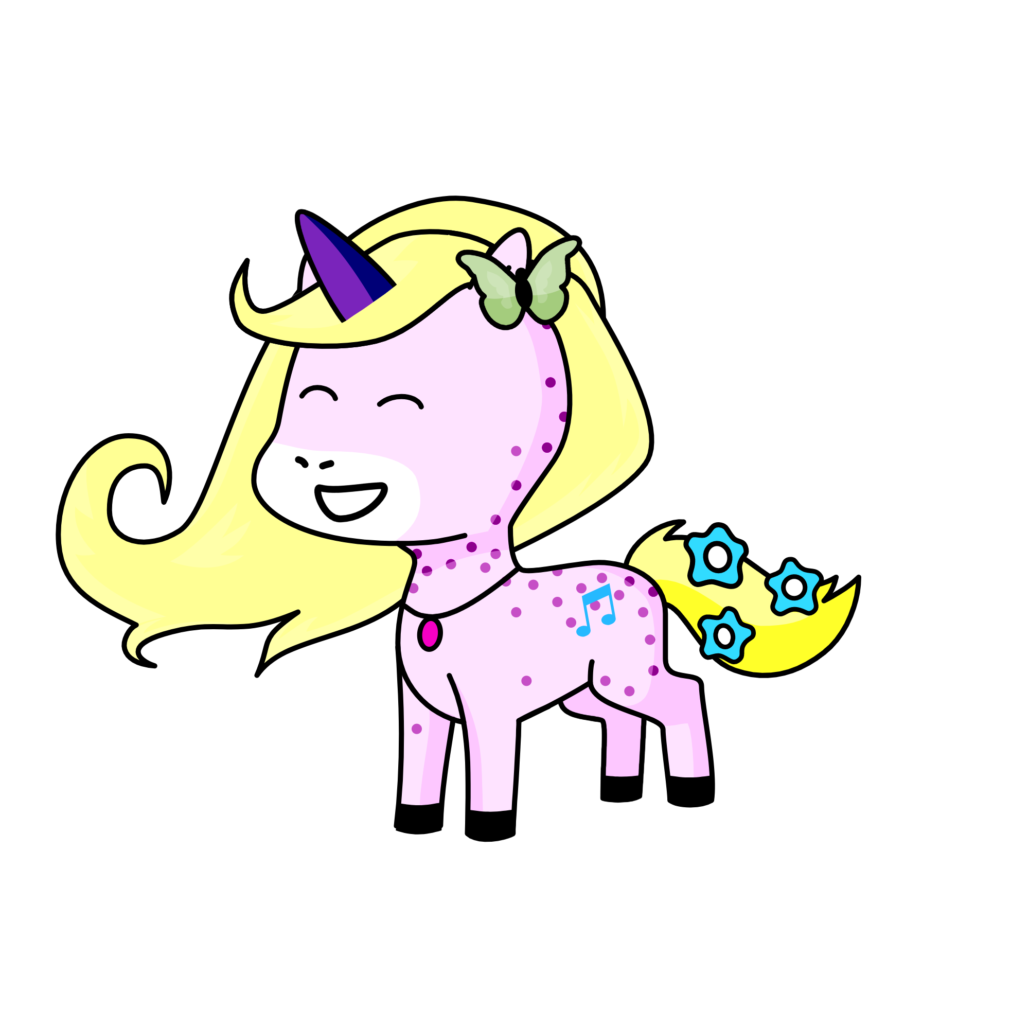 unicute, the unicorn