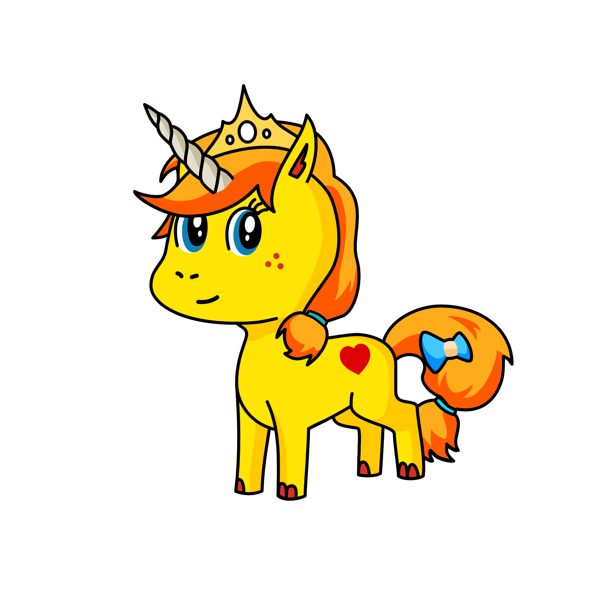 summer, the unicorn