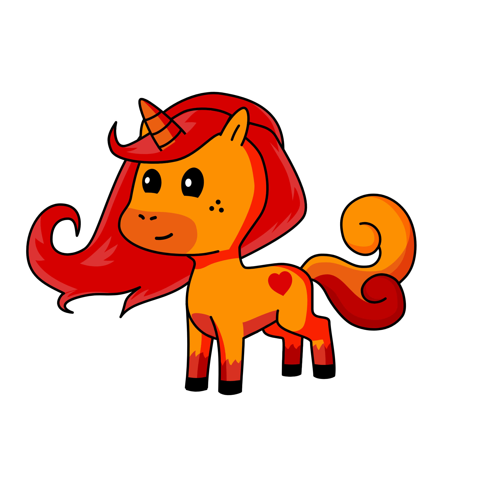 Velvet, the unicorn