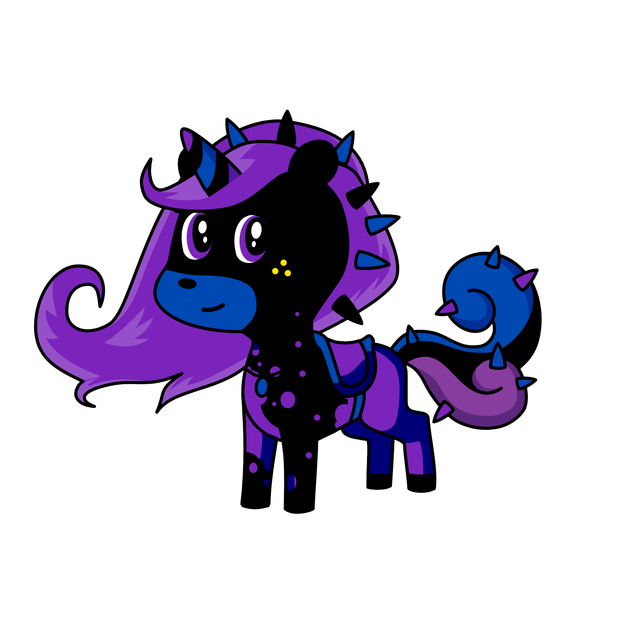 Midnight, the unicorn
