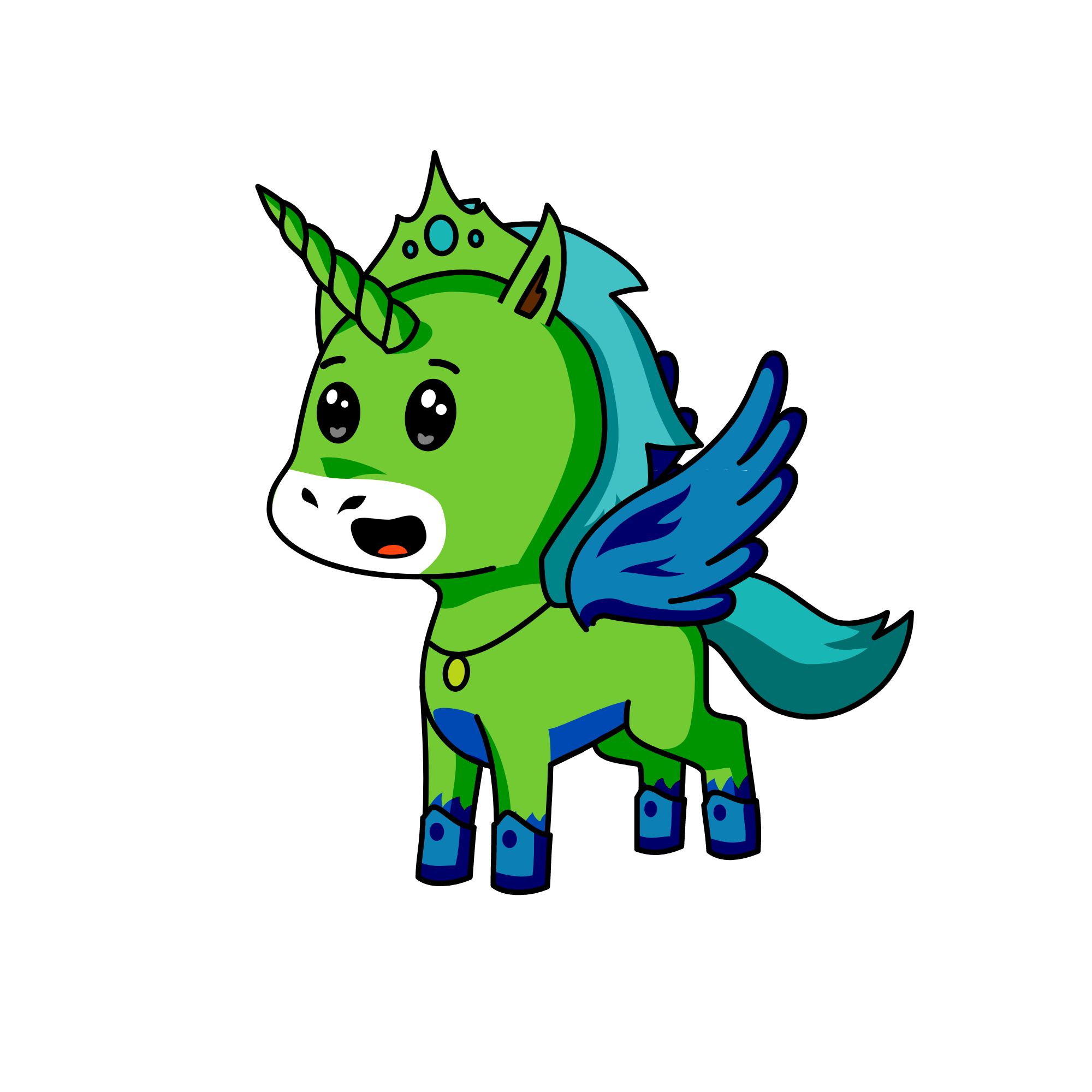 king thorax, the unicorn
