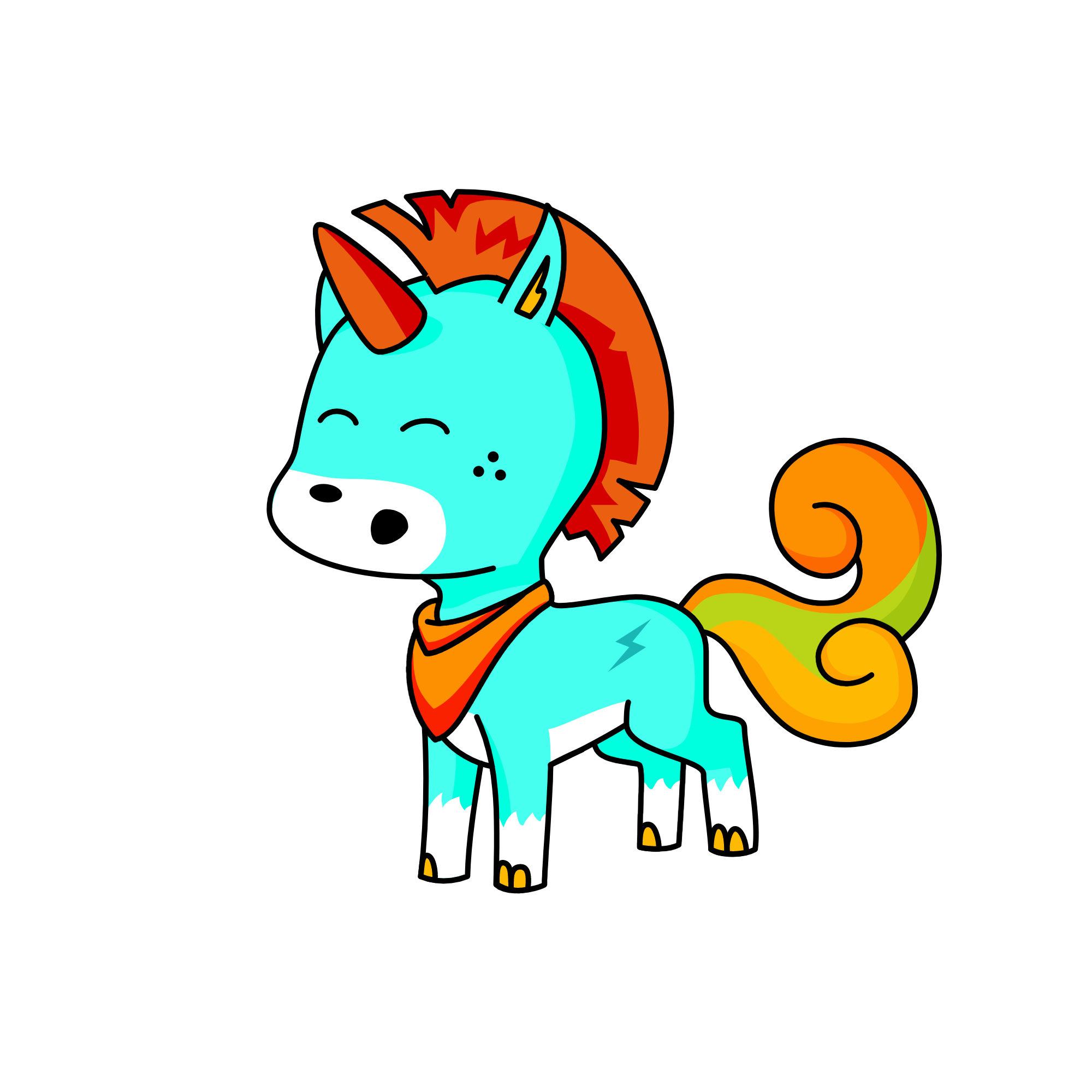 rosiecorn, the unicorn