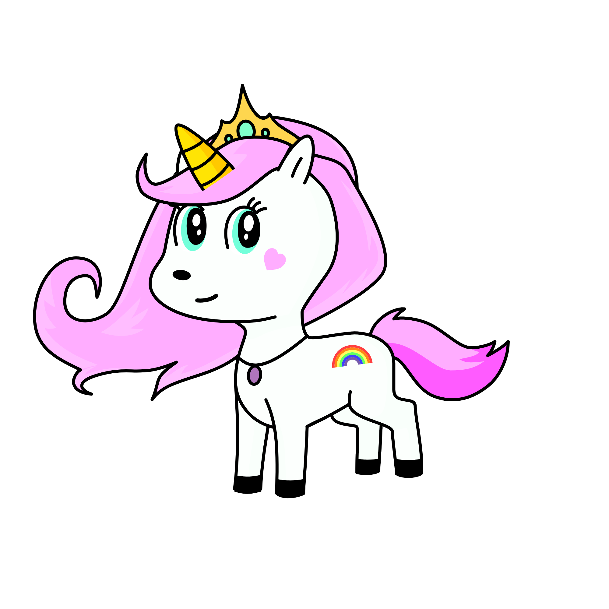 Una, the unicorn