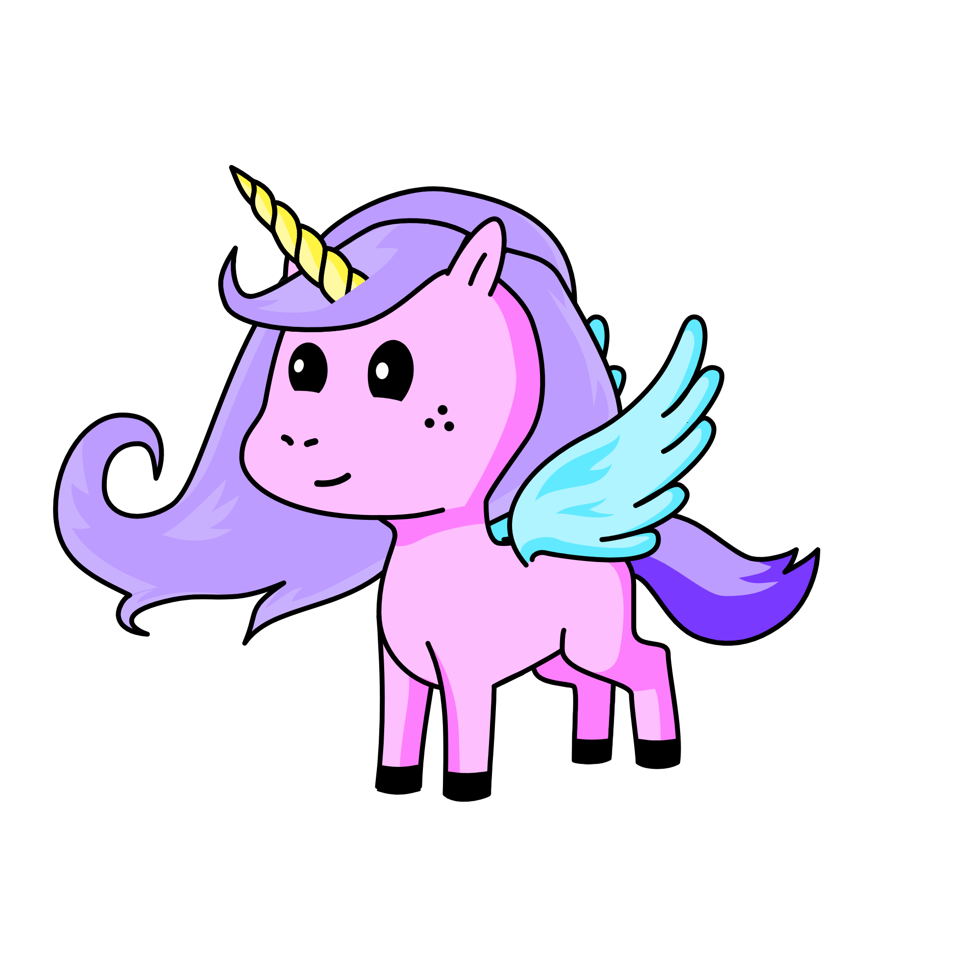 Blinkle , the unicorn