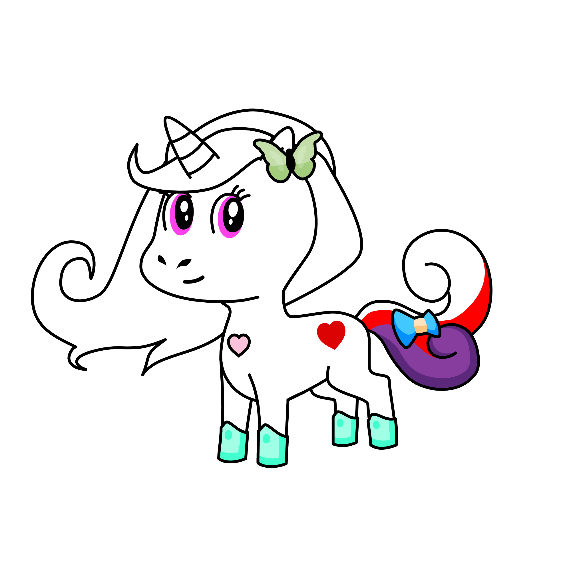 jj, the unicorn