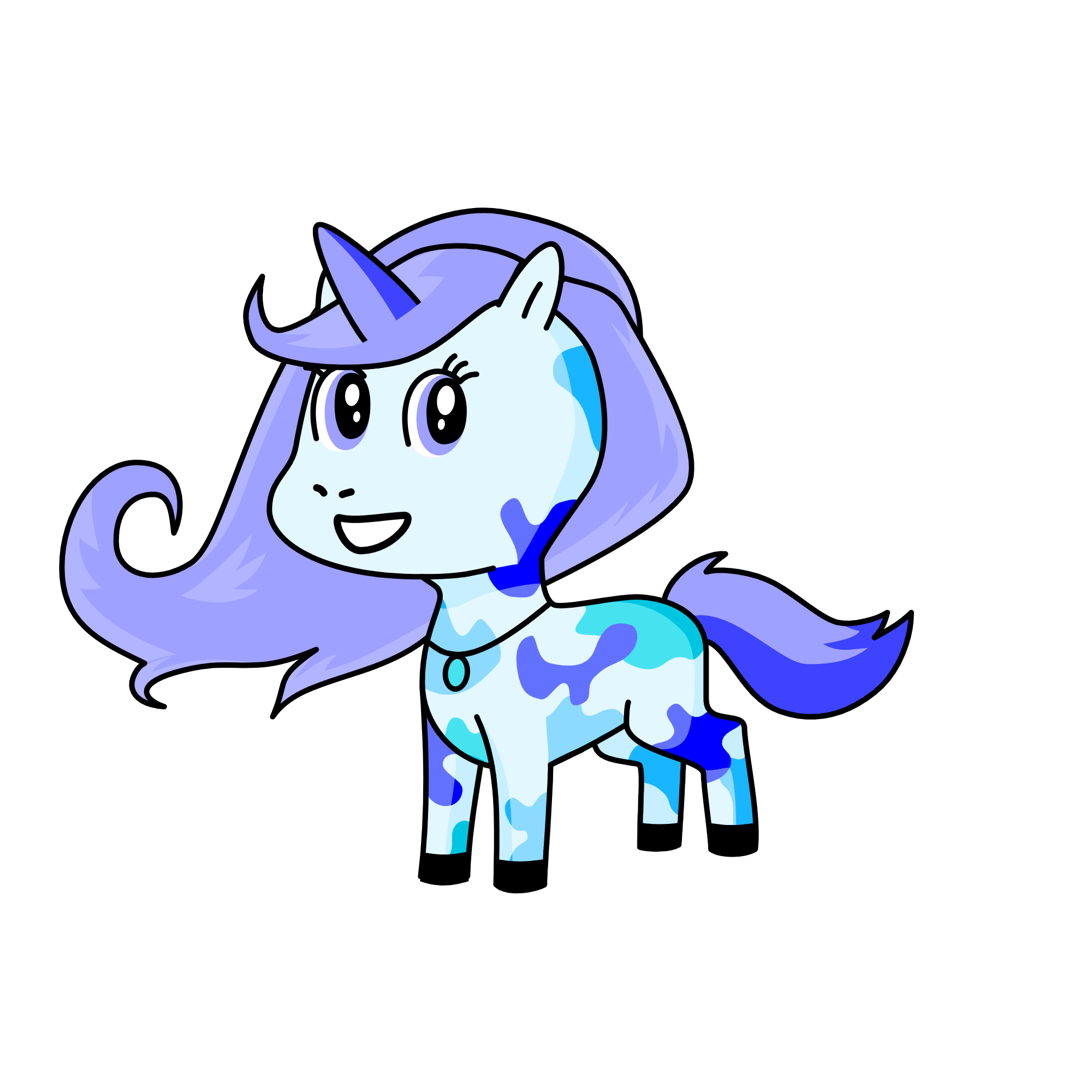 Snowy, the unicorn