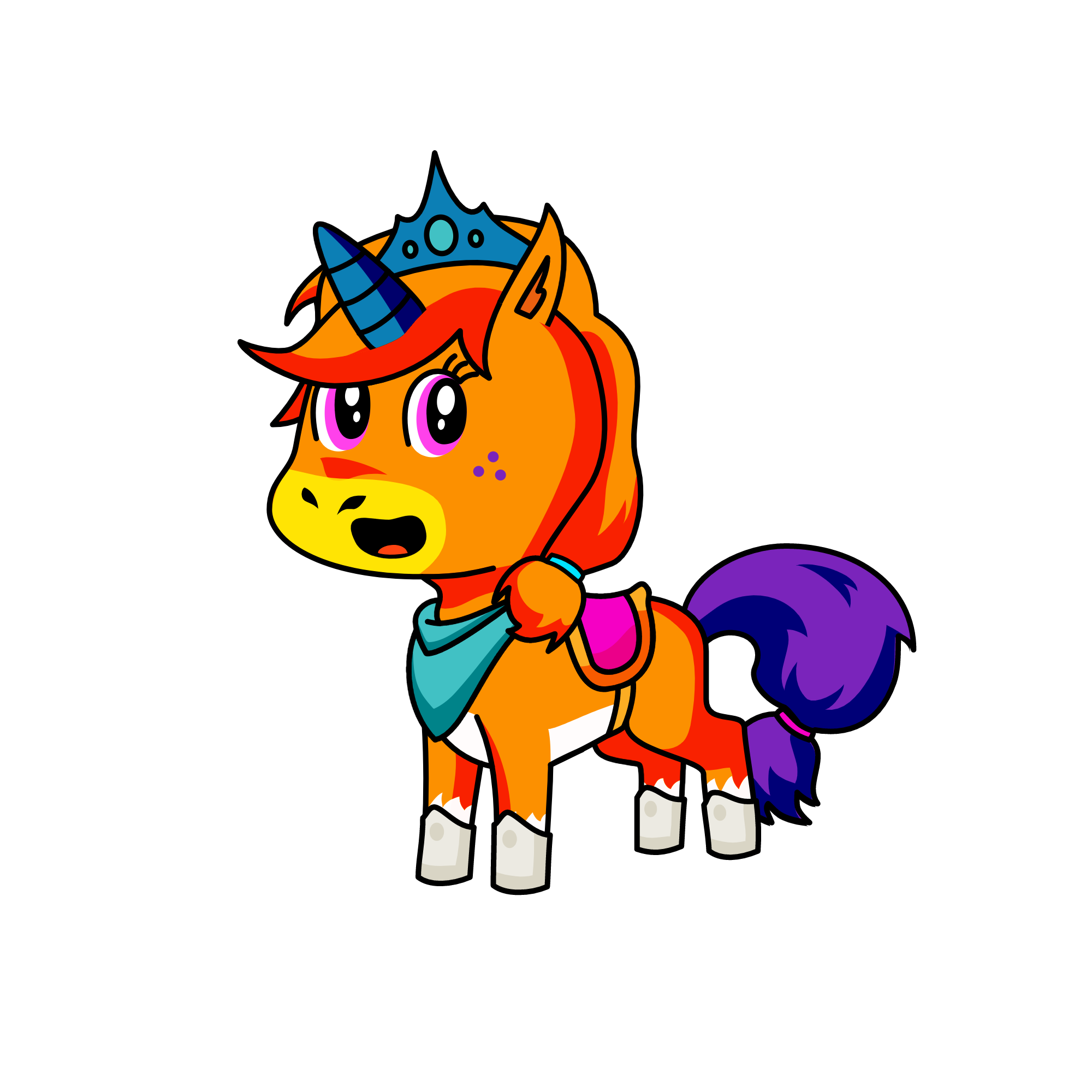 Applejack, the unicorn