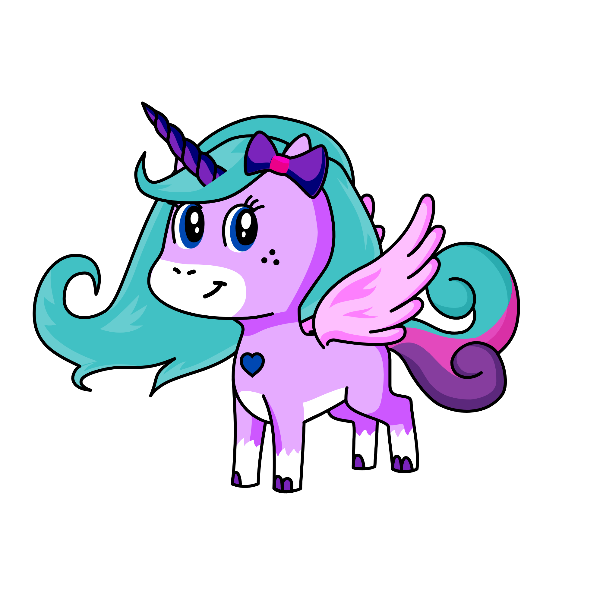 Sparkle, the unicorn