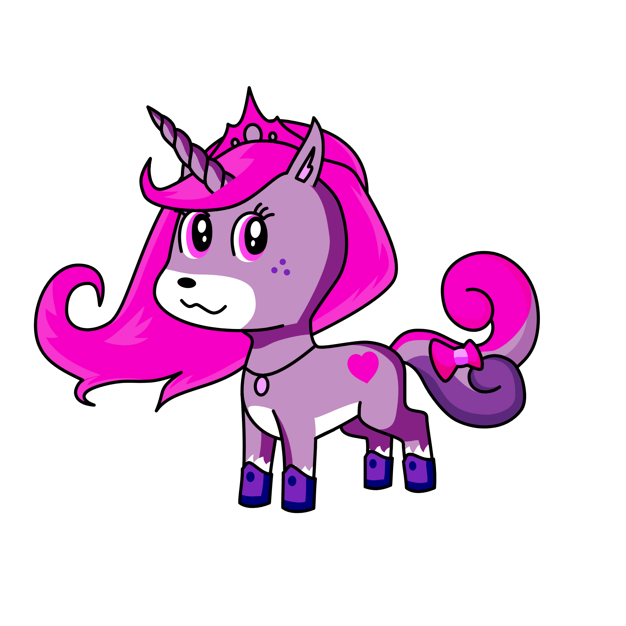 Candyfloss, the unicorn