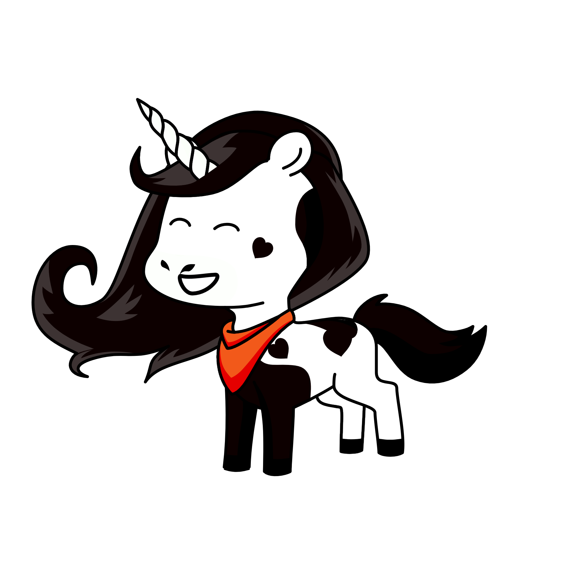 Moo, the unicorn