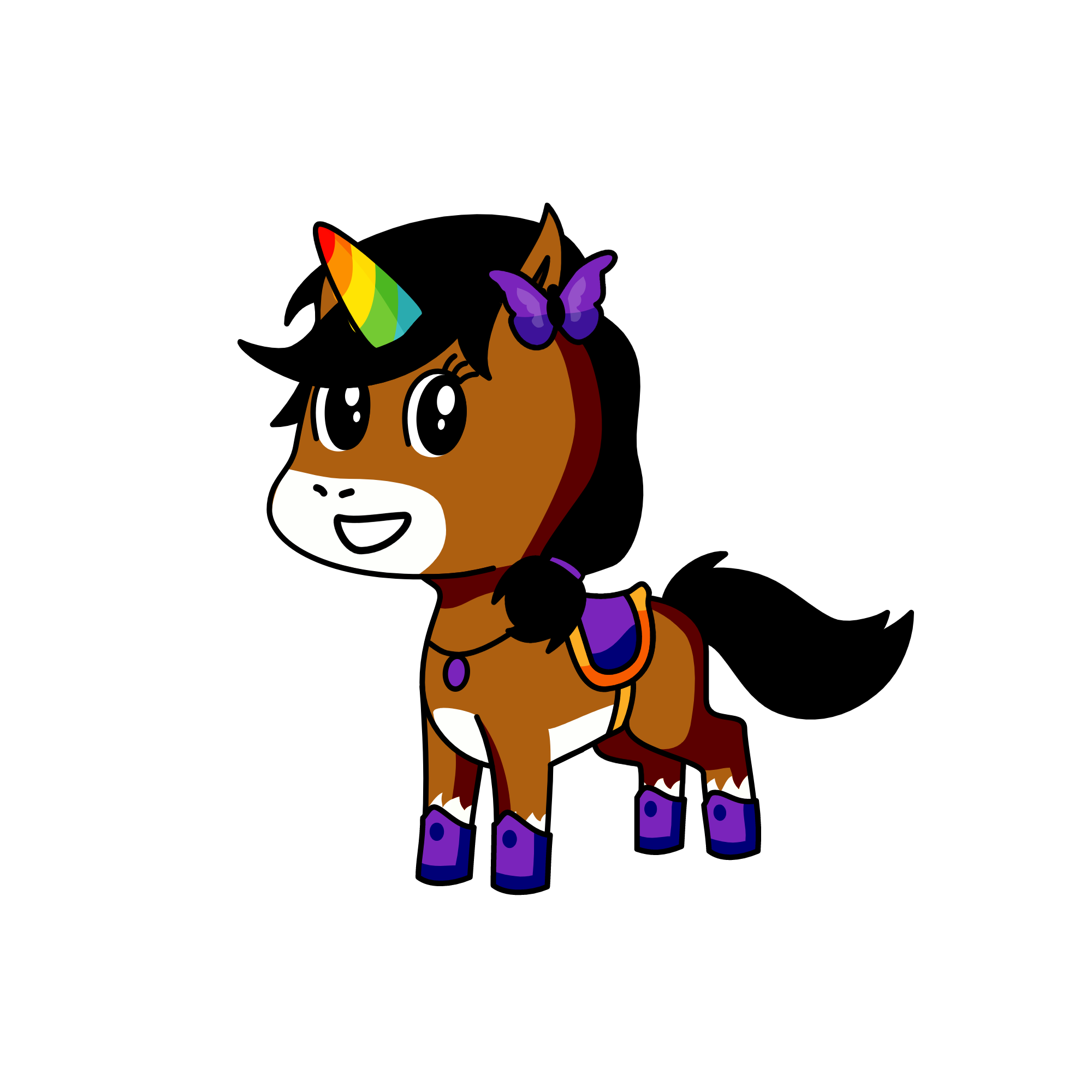 Bami, the unicorn