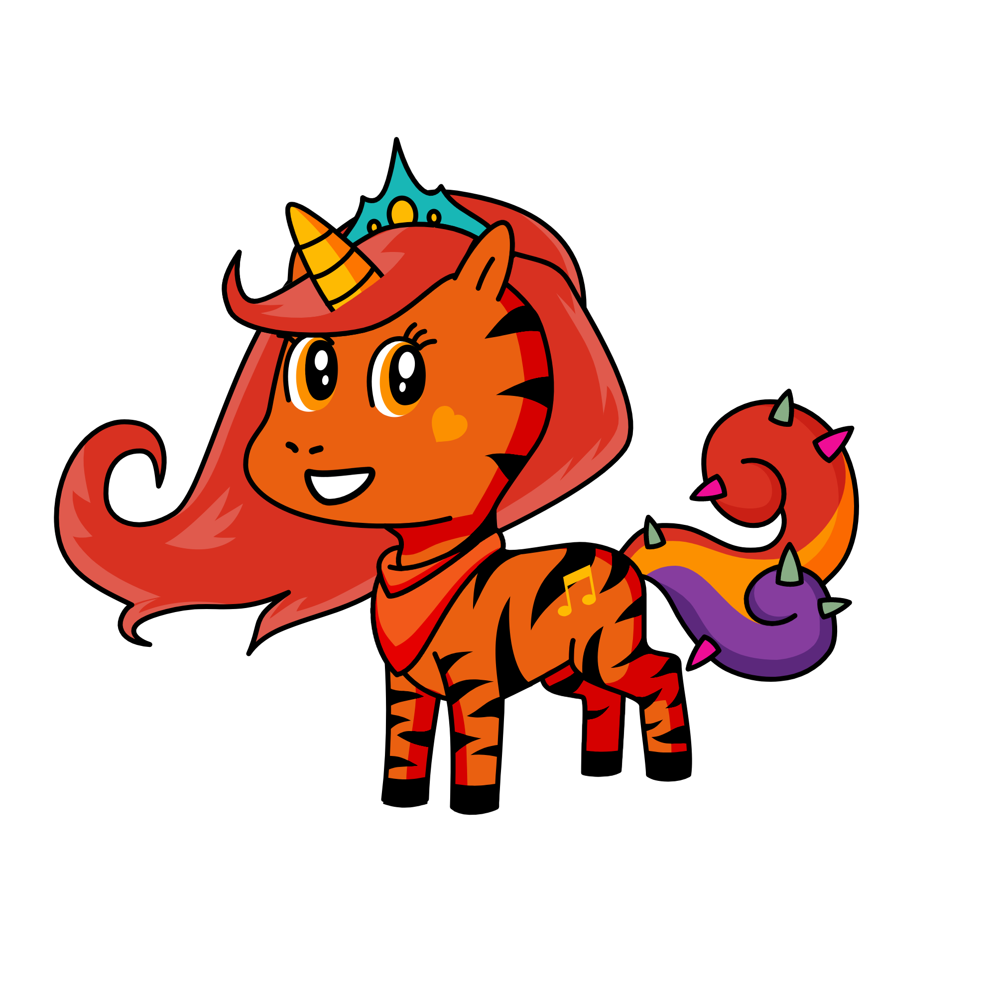youin pony, the unicorn