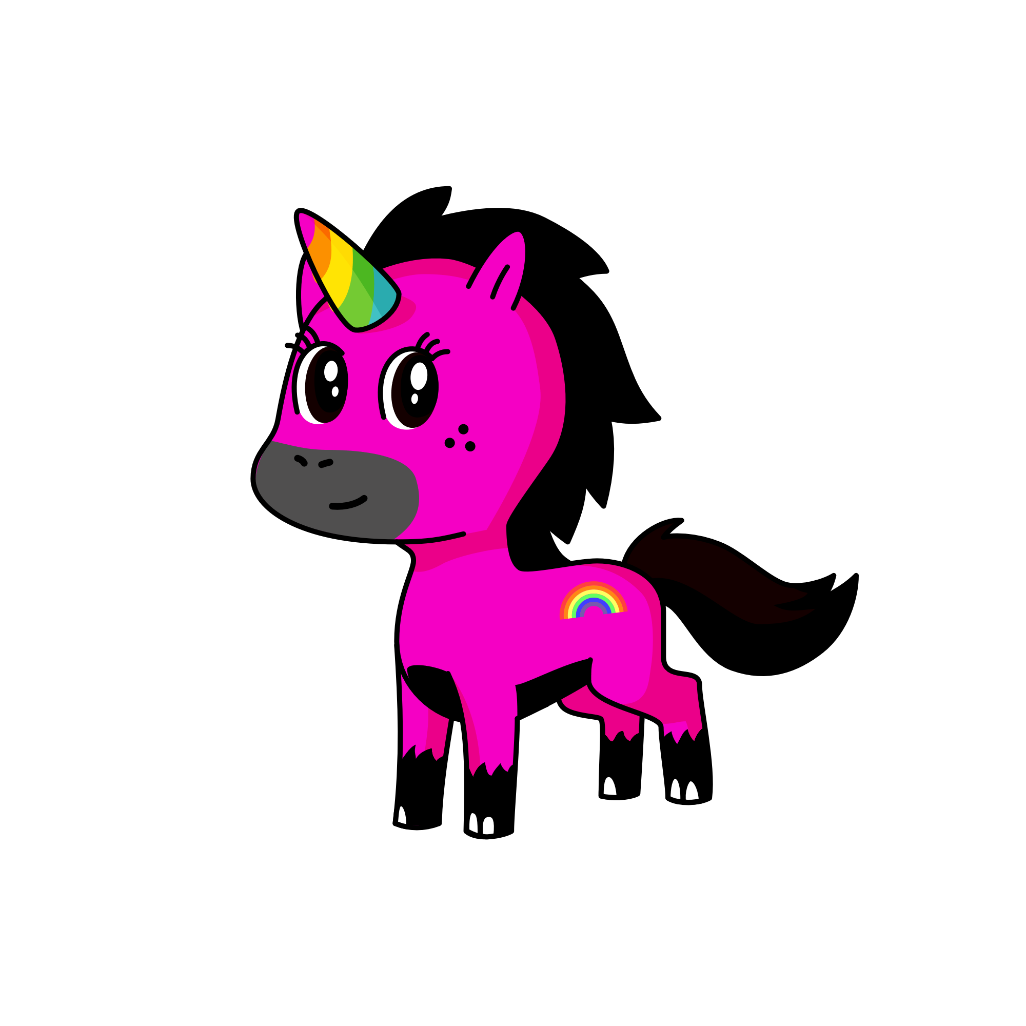 Rosa, the unicorn