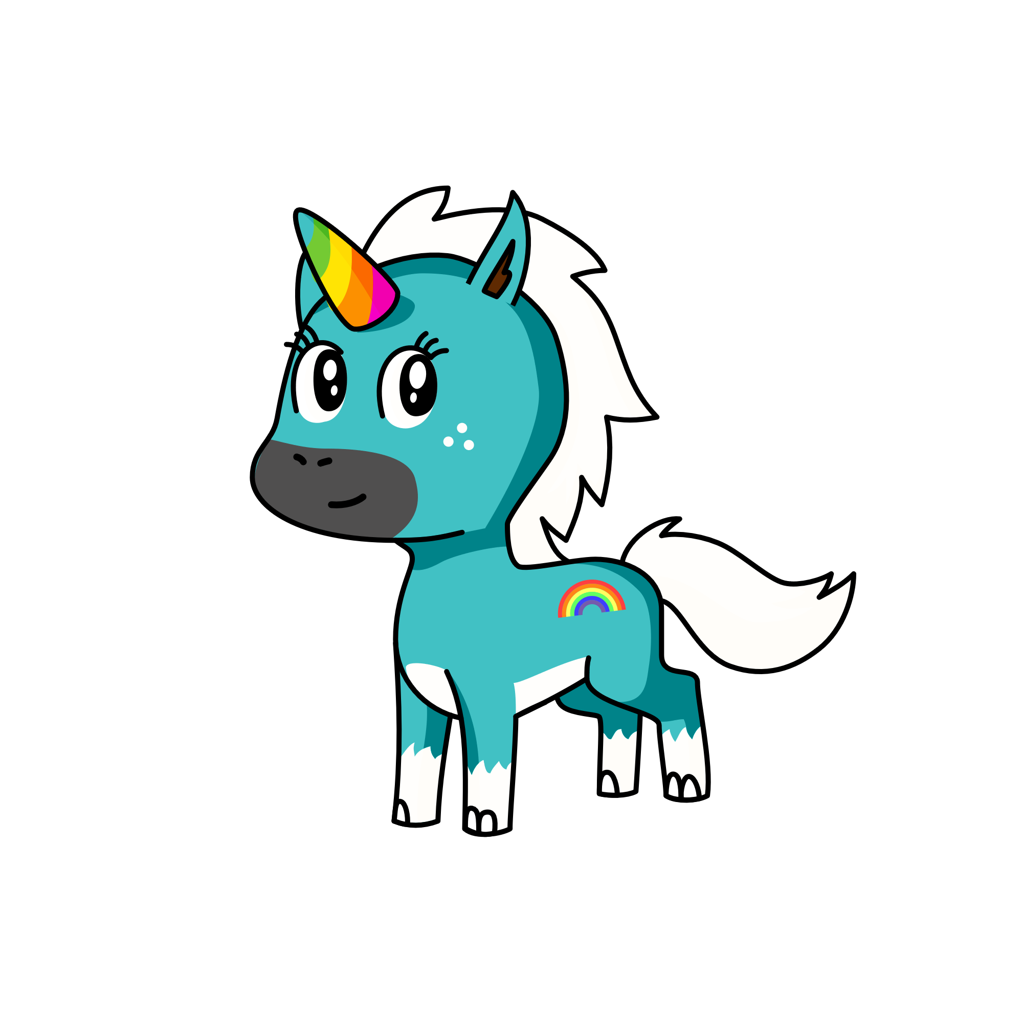 Azul , the unicorn