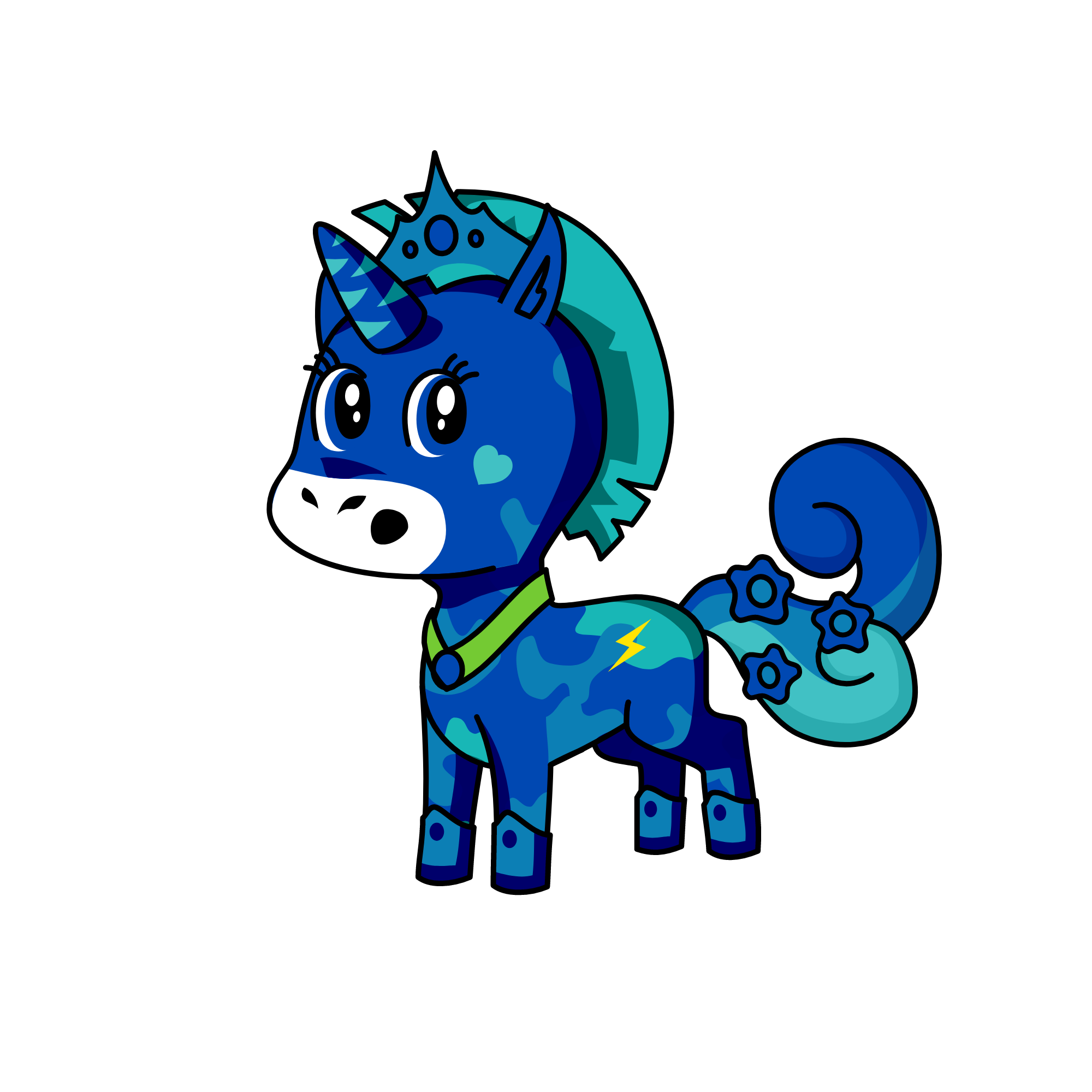 Sea Queen, the unicorn