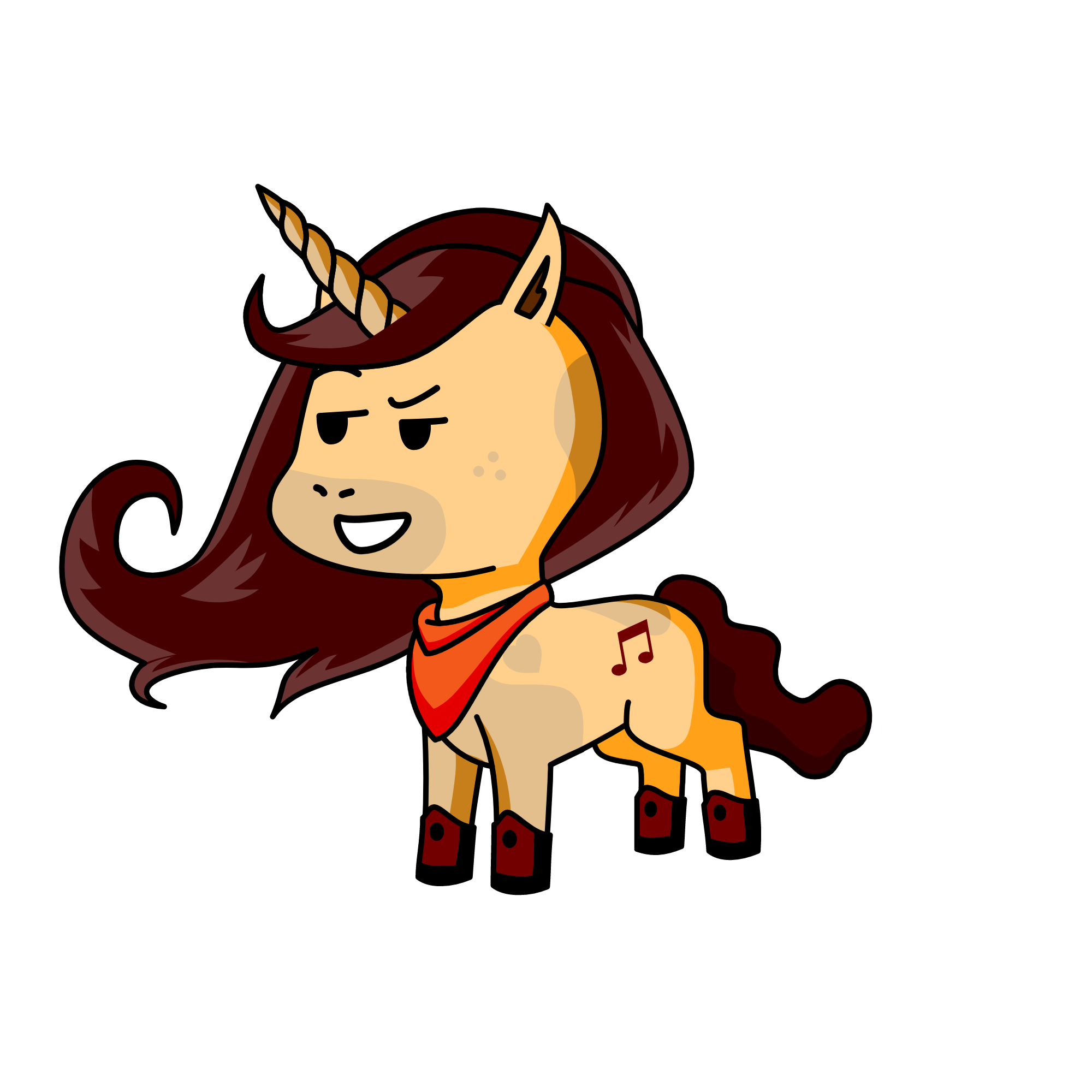 Penny, the unicorn