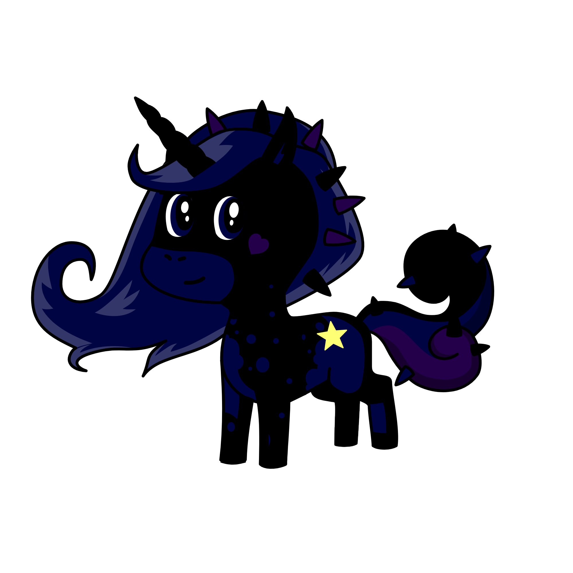 Starnight, the unicorn