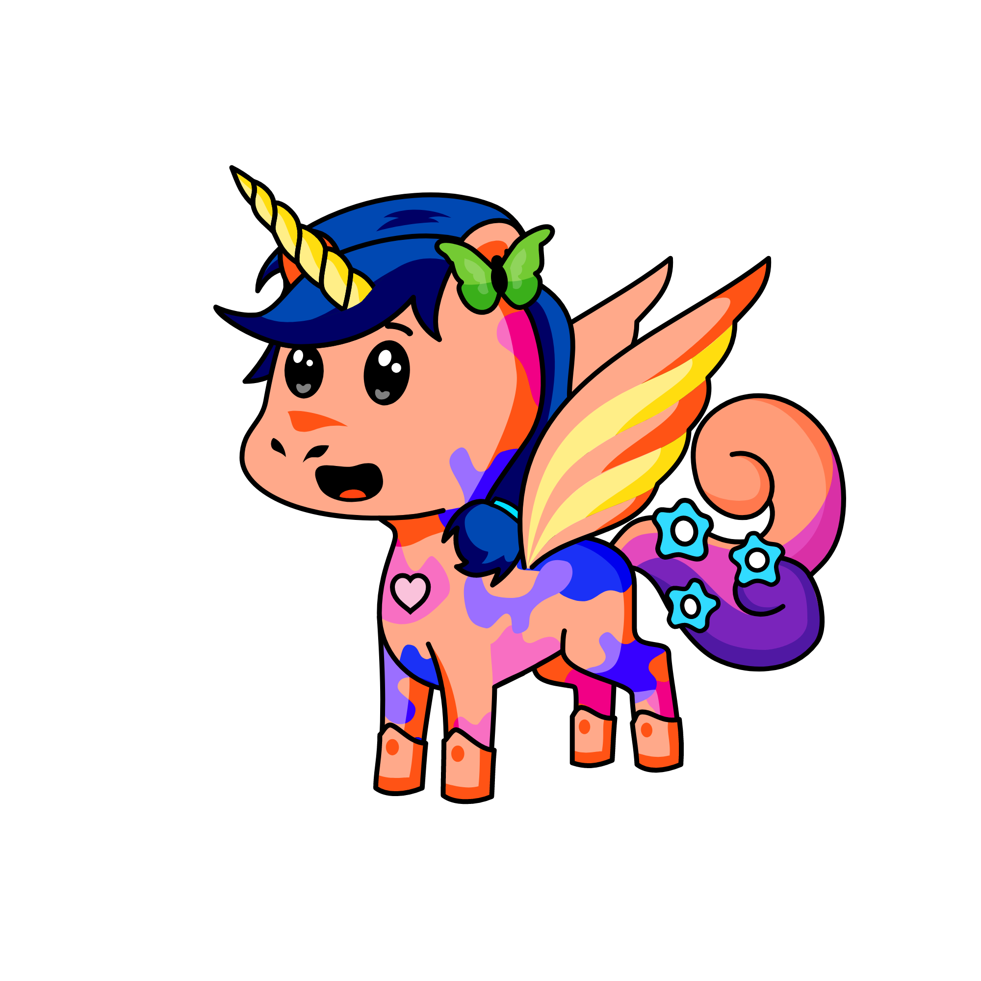 Acracin, the unicorn