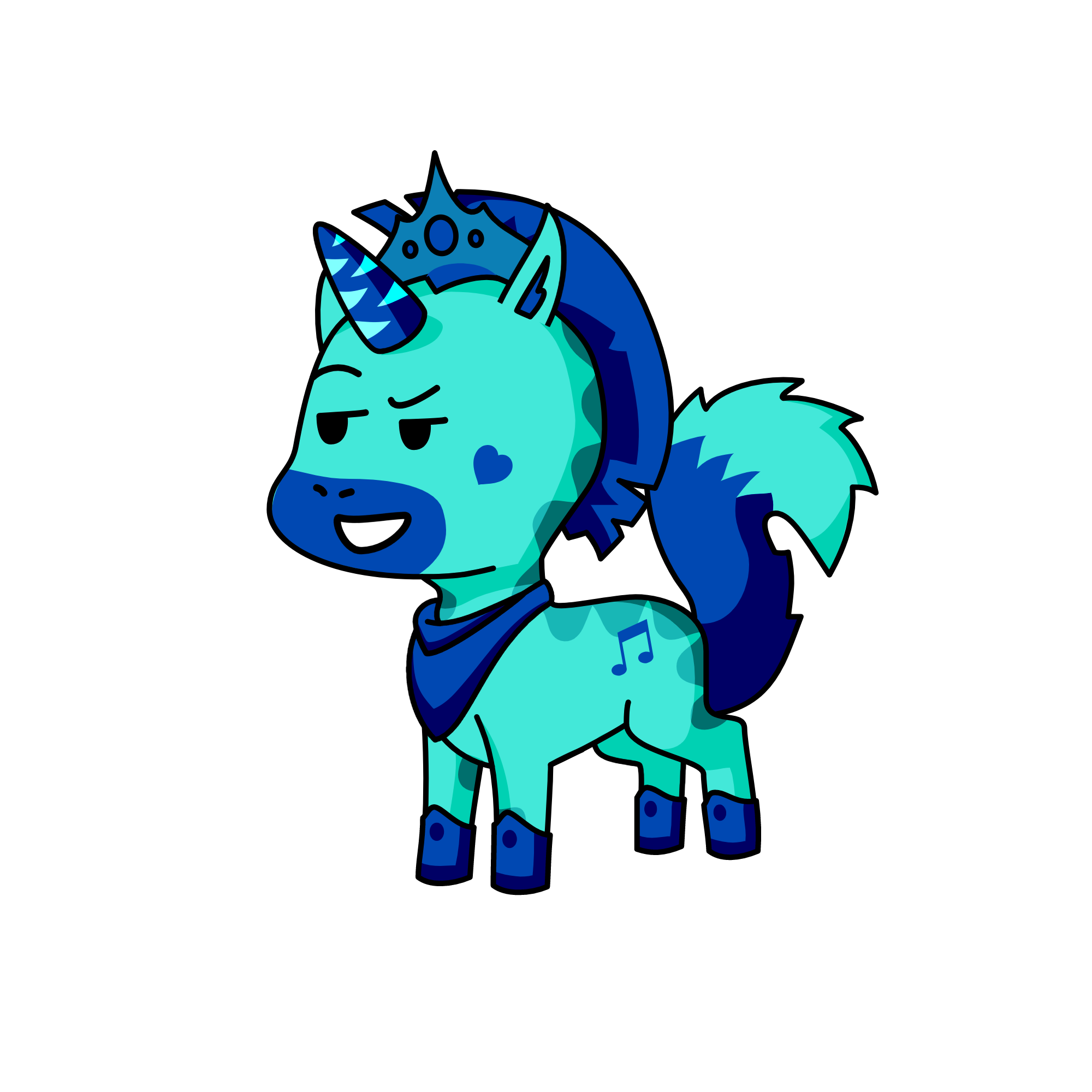 blueking, the unicorn