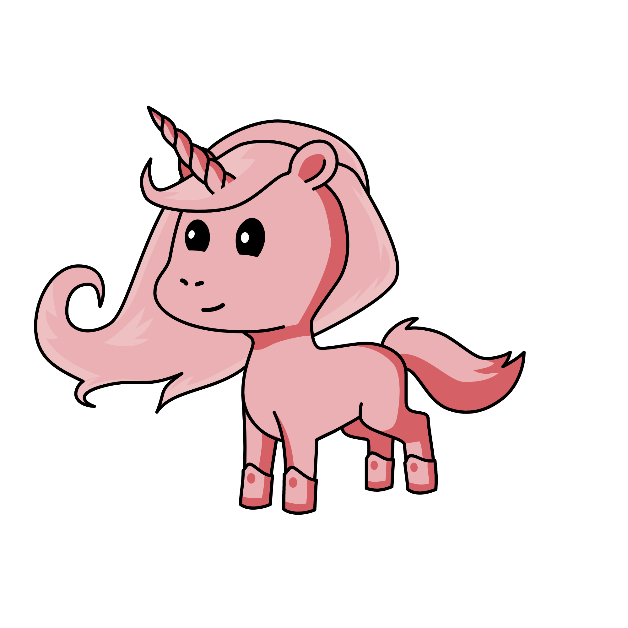 nakid girls grany, the unicorn